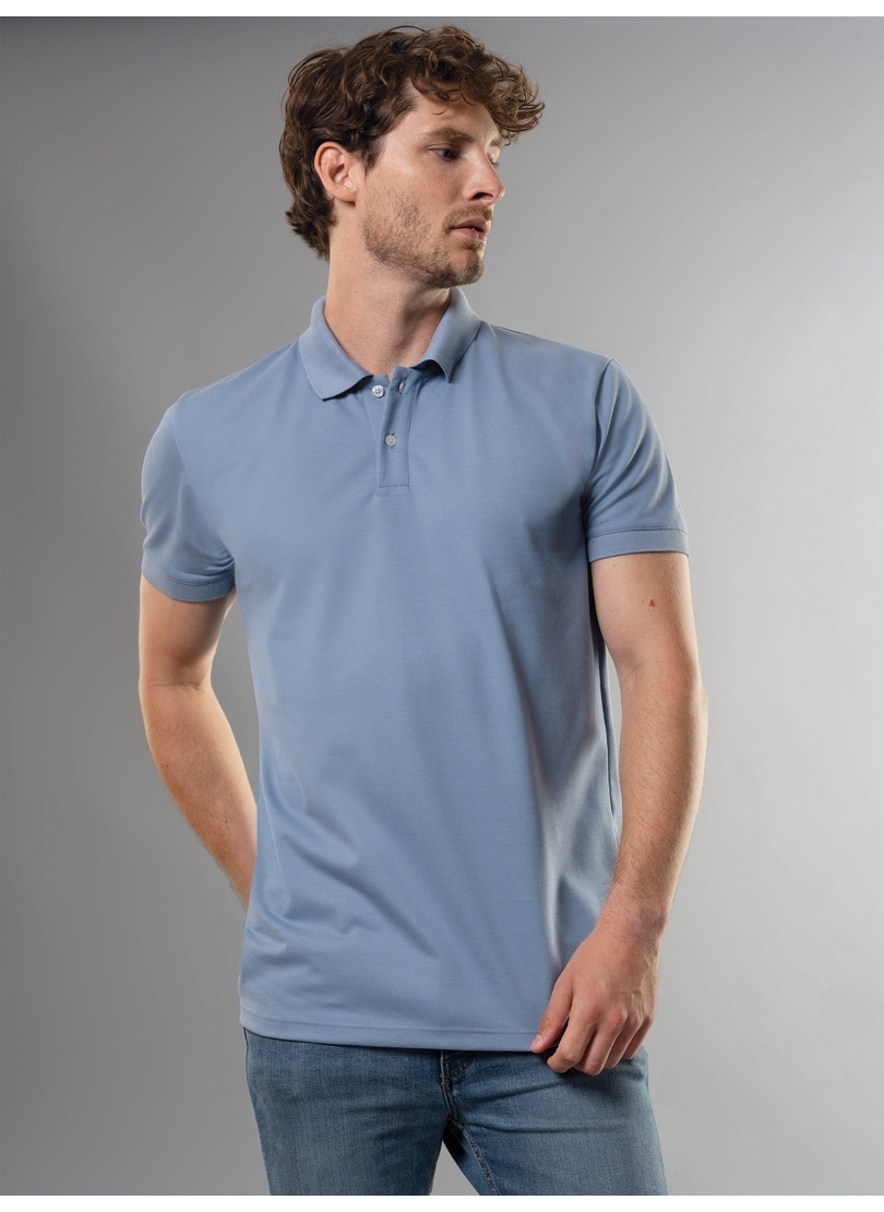 bei bestellen Poloshirt Slim Trigema OTTO aus DELUXE-Piqué« Poloshirt Fit online »TRIGEMA