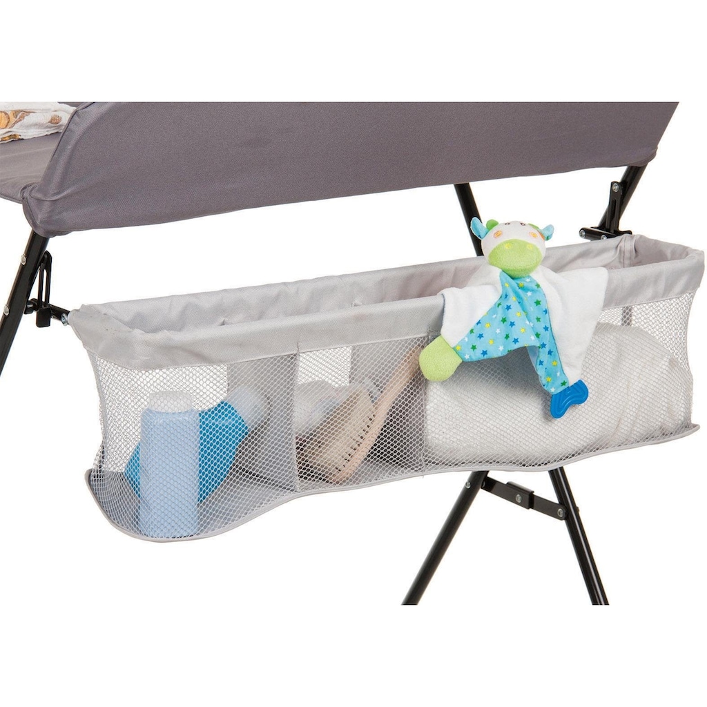 Fillikid Wickeltisch »Kombi, grau«, bis 1 kg, 67 cm