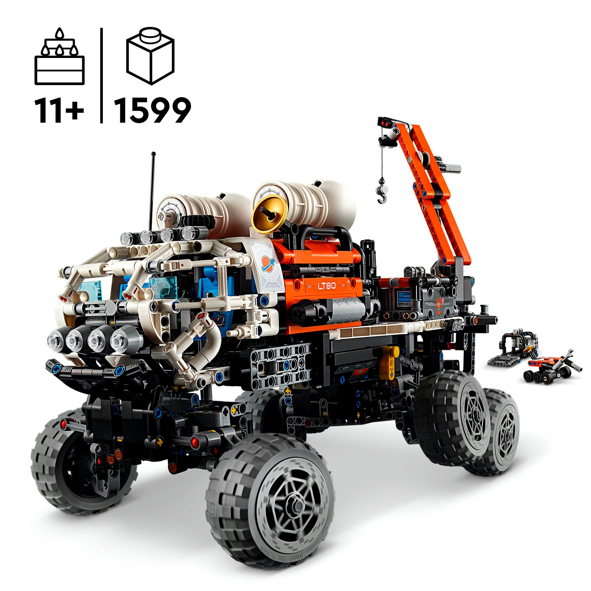 LEGO® Konstruktionsspielsteine »Mars Exploration Rover (42180), LEGO ...