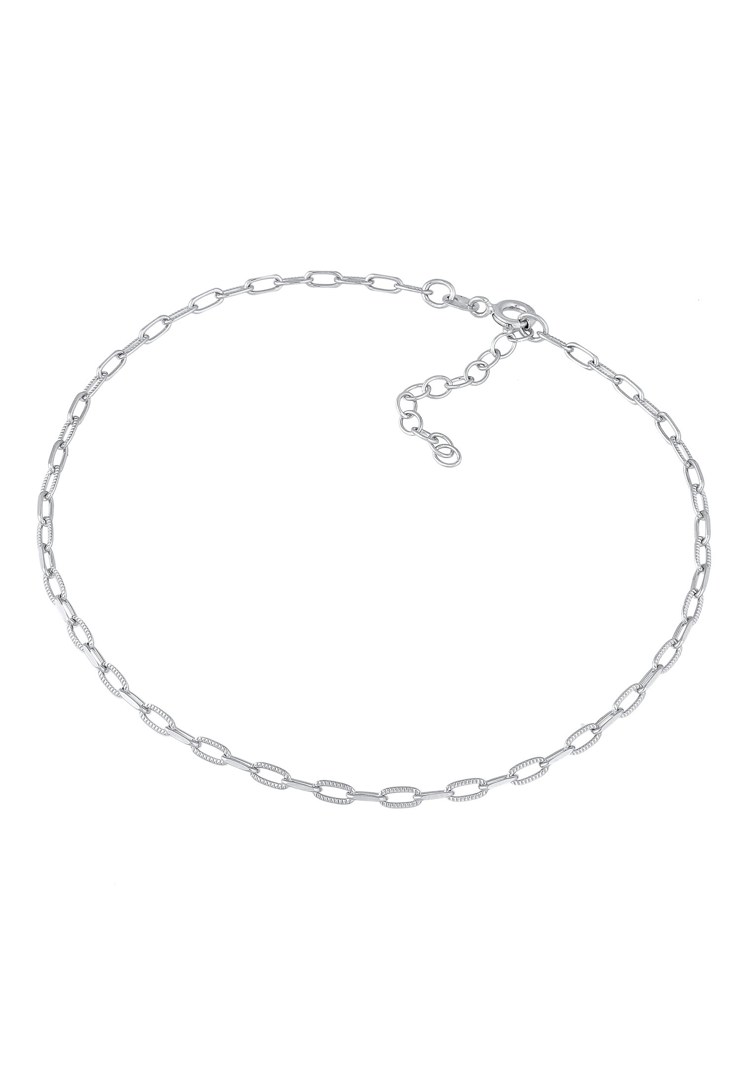 Elli Fußkette »Fußschmuck Basic Gliederkette 925 Silber«