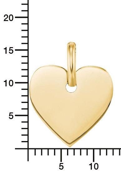 Amor Kette mit Anhänger »Schmuck Geschenk Halskette Herz, 2019926, Gold  585«, Perfekt zu Kleid, Shirt, Jeans, Sneaker! Anlass Weihnachten  Geburtstag online bei OTTO