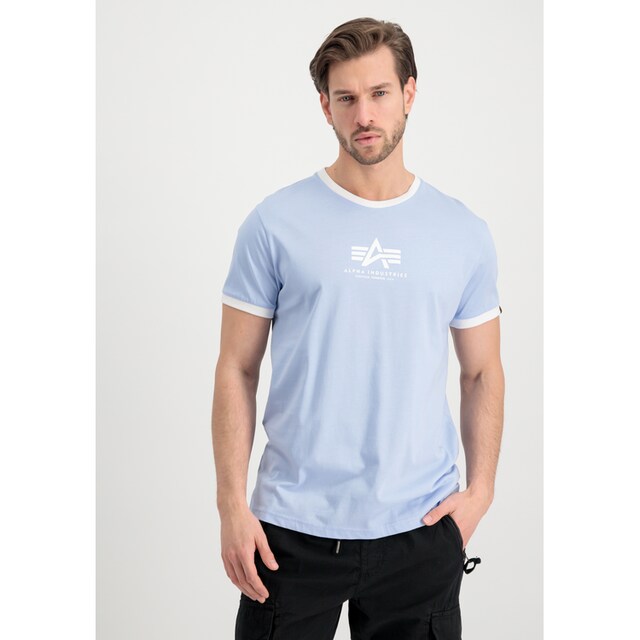 Alpha Industries T-Shirt »Alpha Industries Men - T-Shirts Basic T Contrast  ML« online bestellen bei OTTO