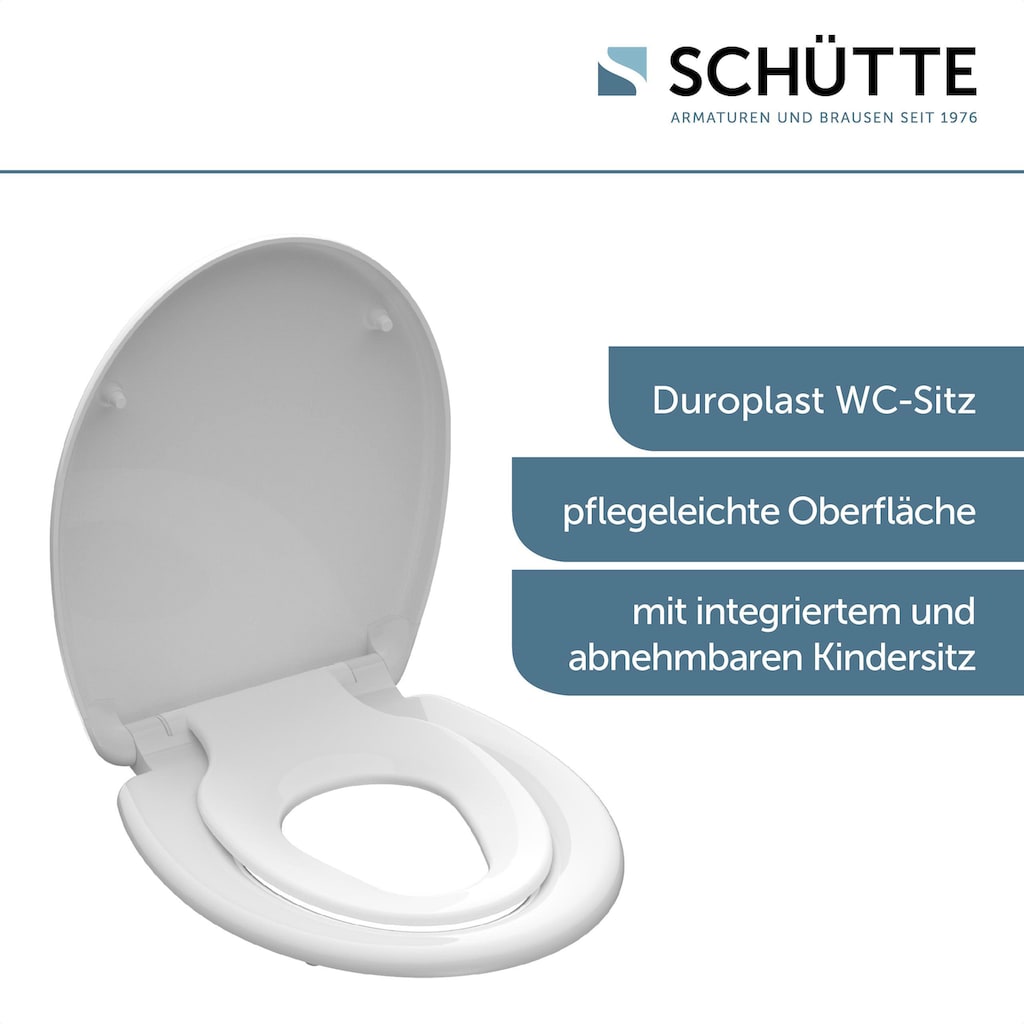 Schütte WC-Sitz »FAMILY WHITE«