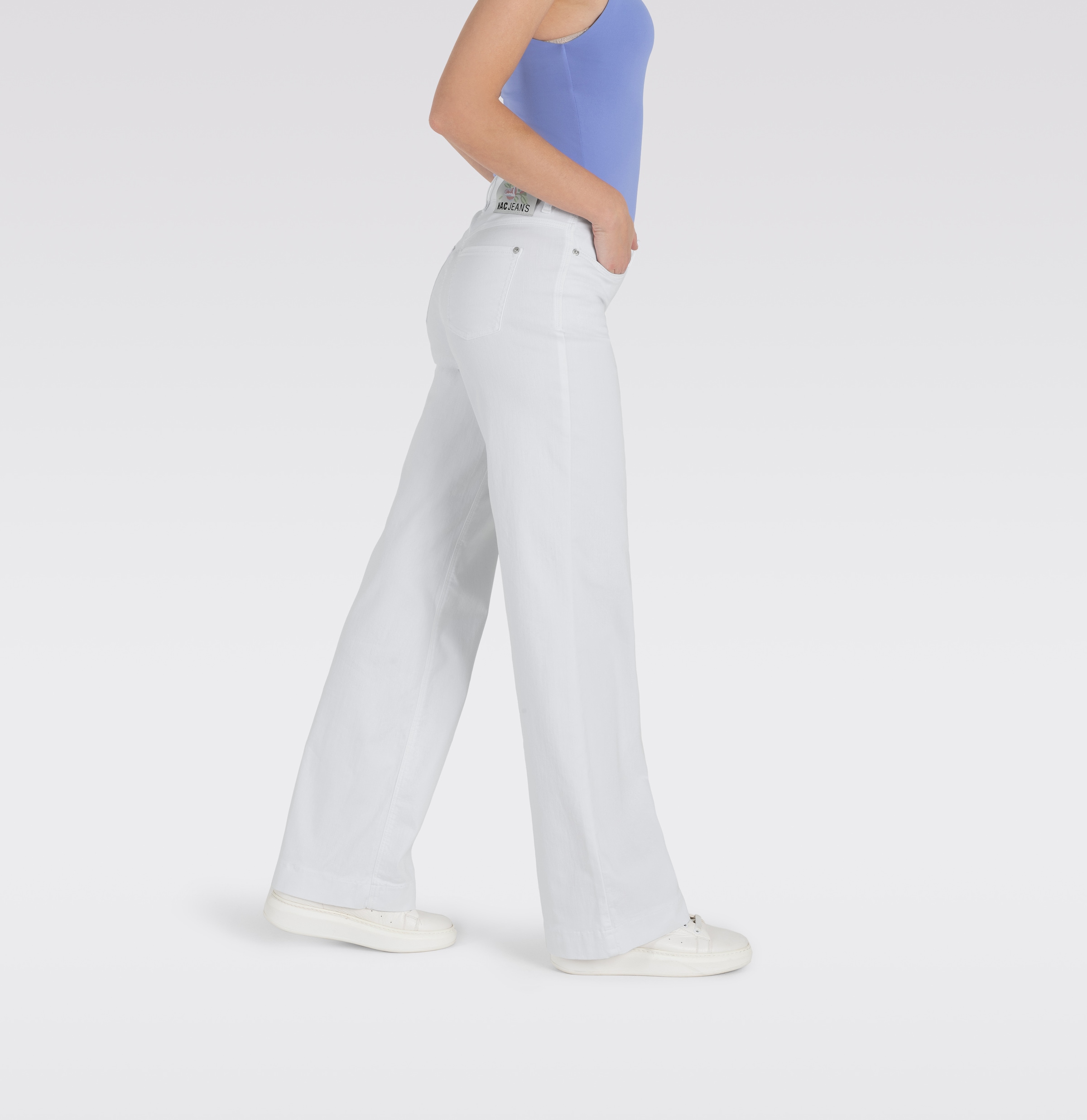 MAC Weite Jeans »DREAM WIDE«, mit weitem Bein-Stretch