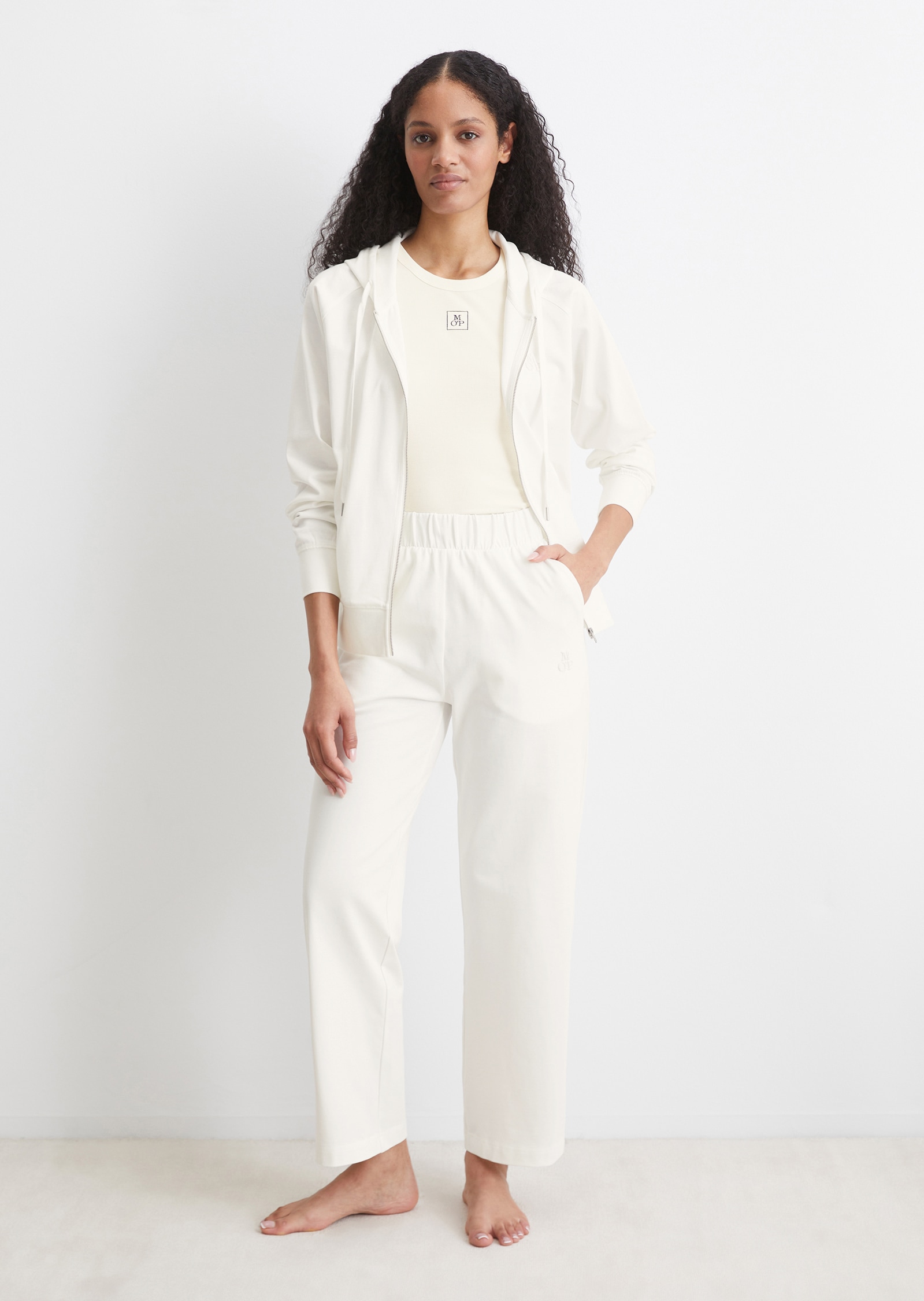 Marc O'Polo Loungehose »Lounge Longpants«, schwerer Heavy Jersey