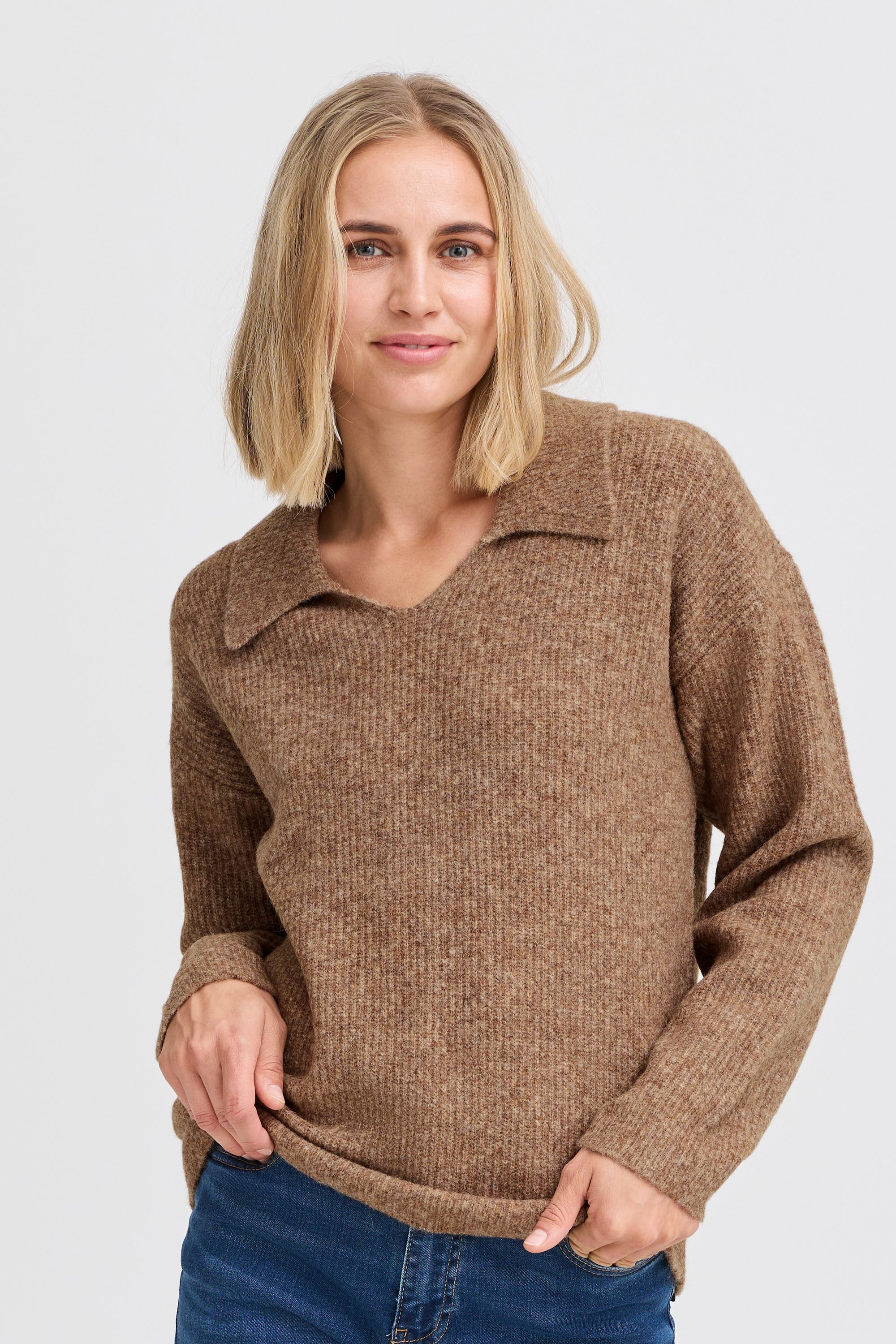 Pulz Jeans Strickpullover »Strickpullover PZASTRA V-Neck Pullover«