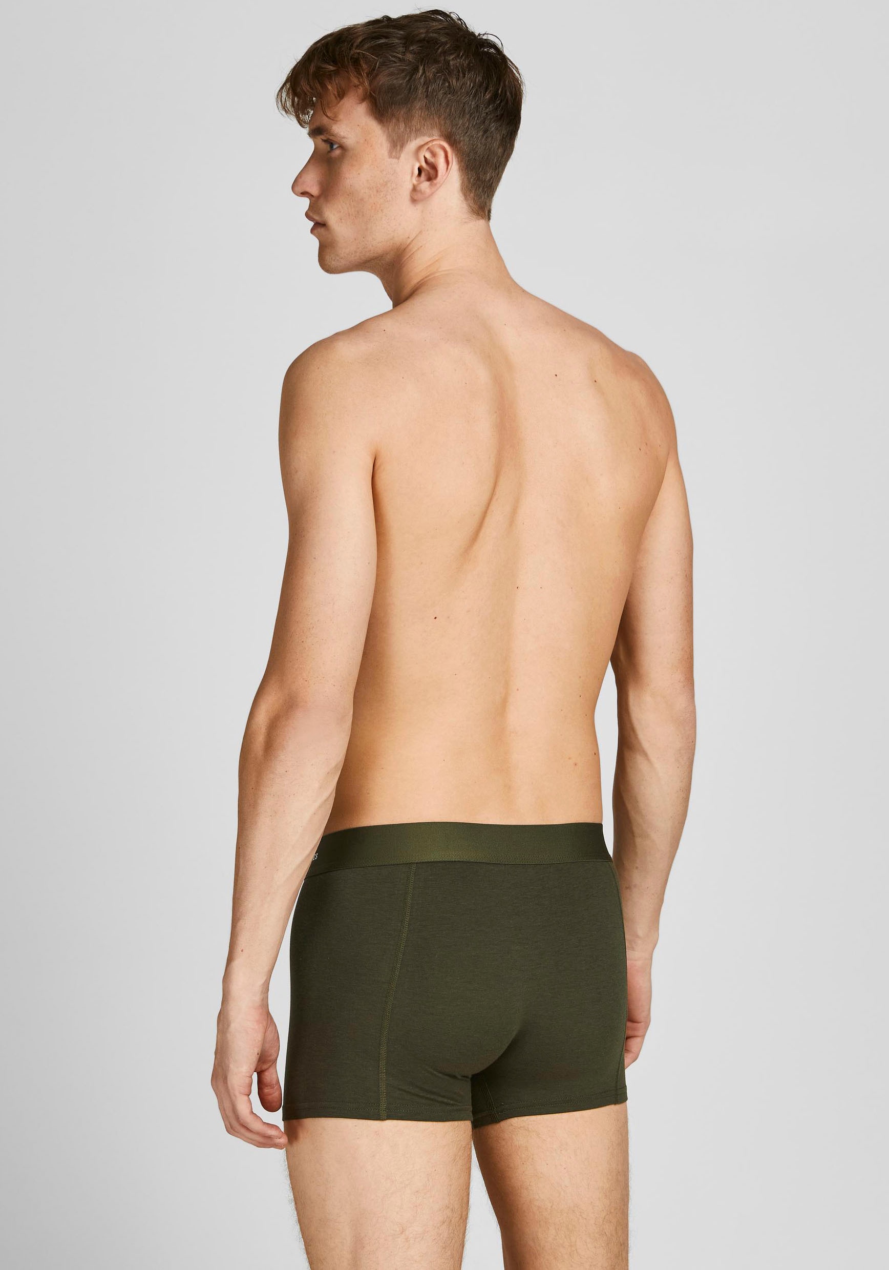 Jack & Jones Trunk »JACBASIC BAMBOO TRUNKS 3 PACK NOOS«, (Packung, 3 St.)