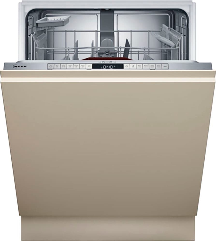 NEFF vollintegrierbarer Geschirrspüler N 50 »S275EAX08E«, 13 Maßgedecke, Gap Light: seitliches Licht zeigt Reinigungsvorgang
