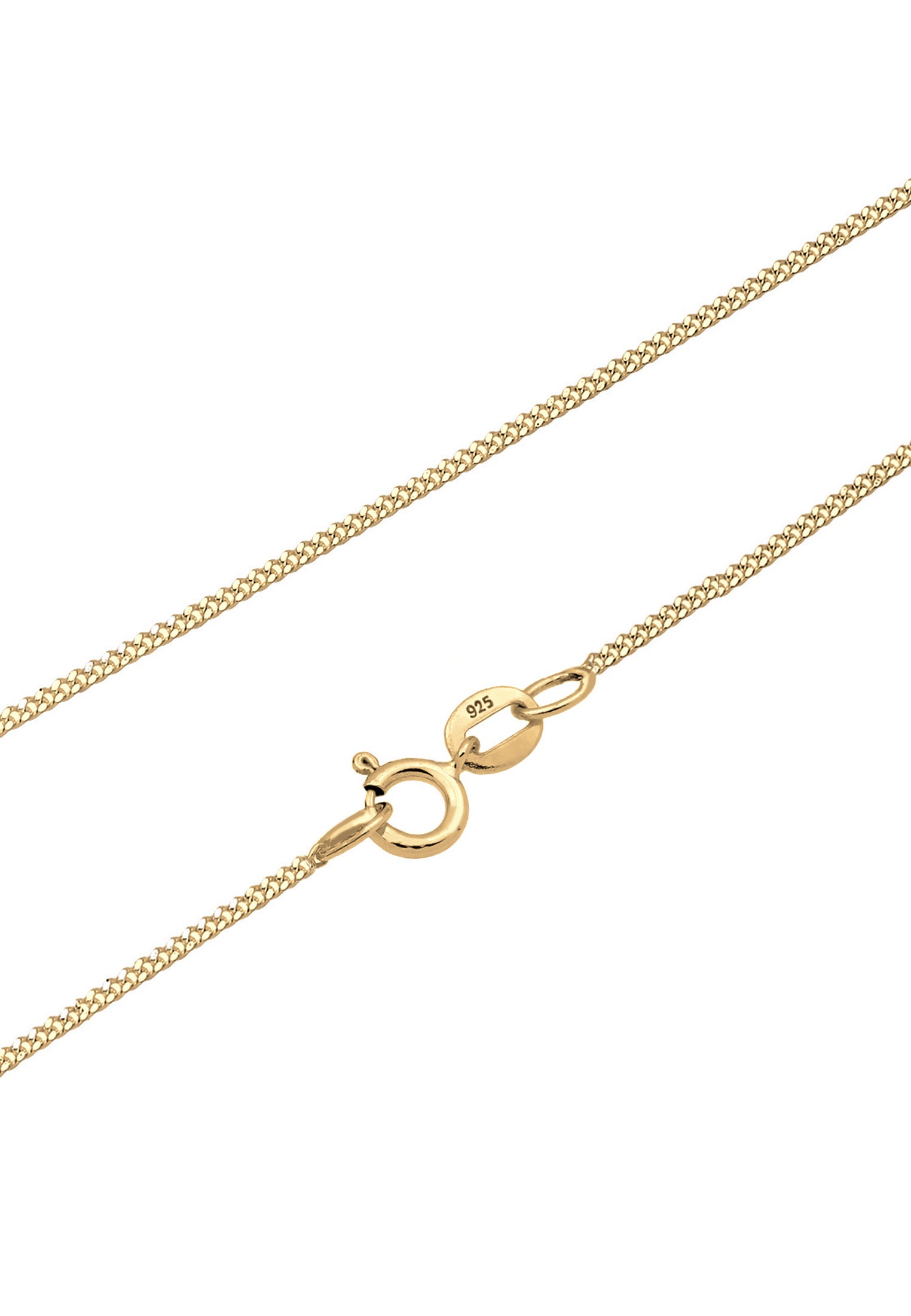 Elli Kette mit Anhänger »Halskette Anhänger Candies Eis 925 Sterling Silver Gold-plated«