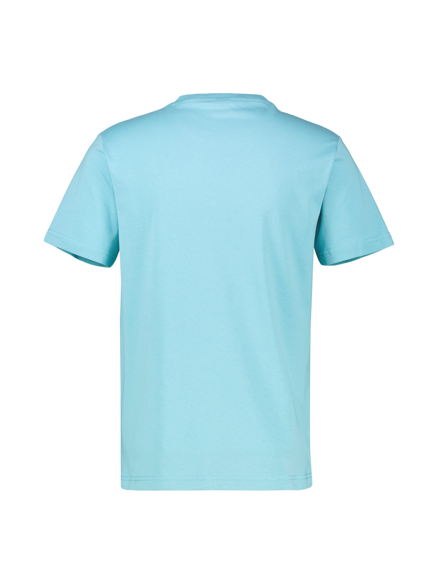 LERROS T-Shirt »T-Shirt mit O-Neck aus softer Baumwolle mit Summervibe-Print«