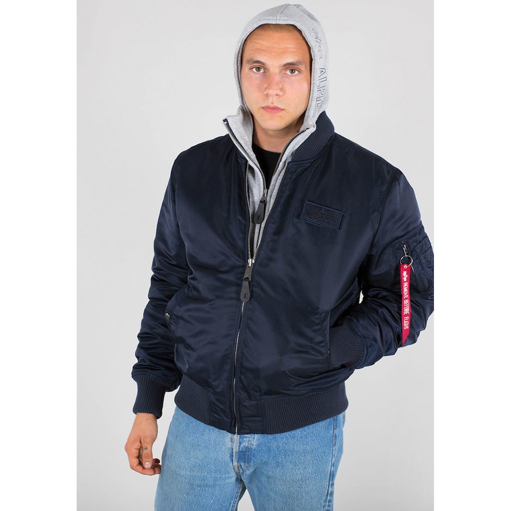 Alpha Industries Bomberjacke »MA-1 D-TEC«, mit Kapuze