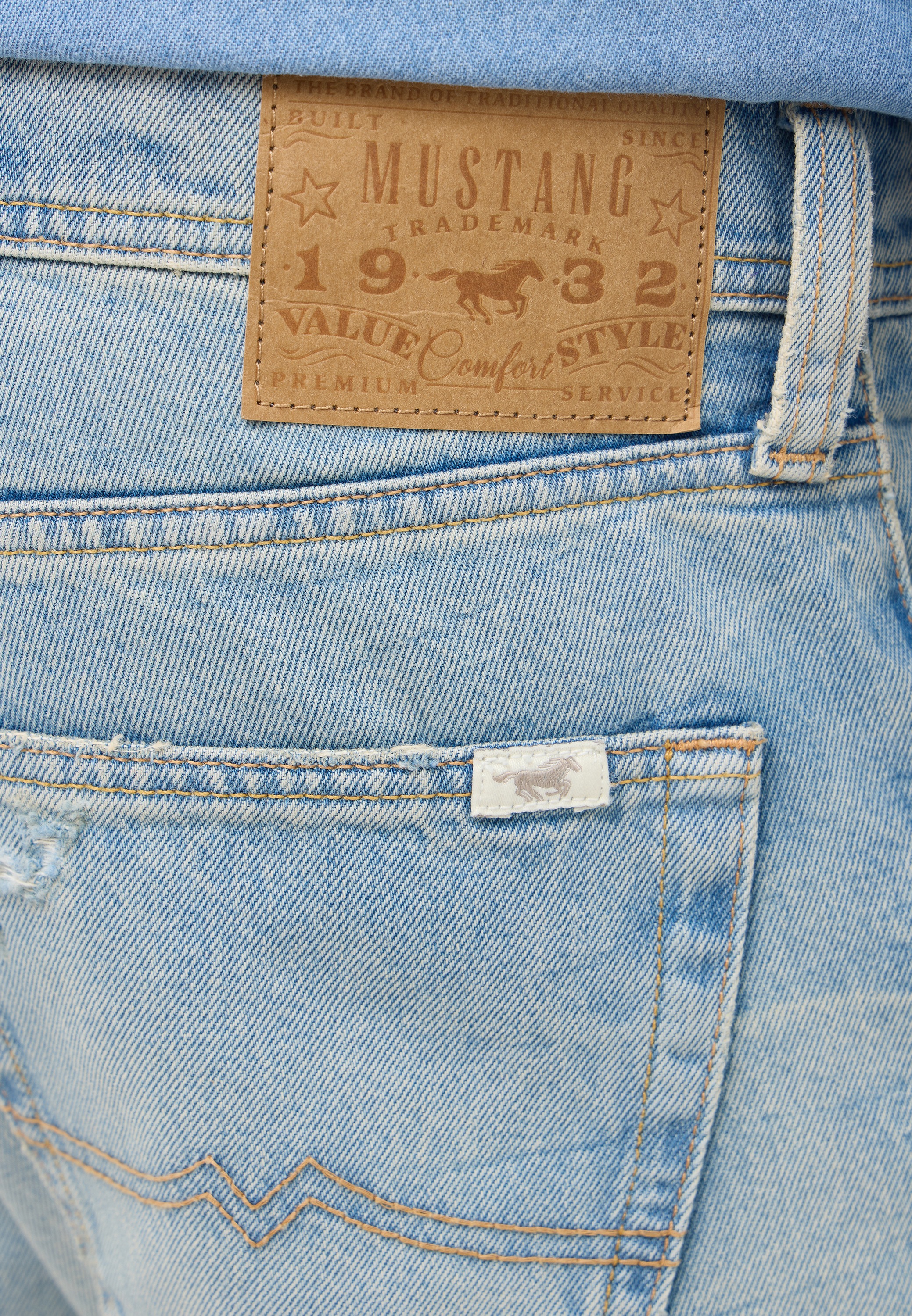 MUSTANG Straight-Jeans »Herren Style Denver Straight«