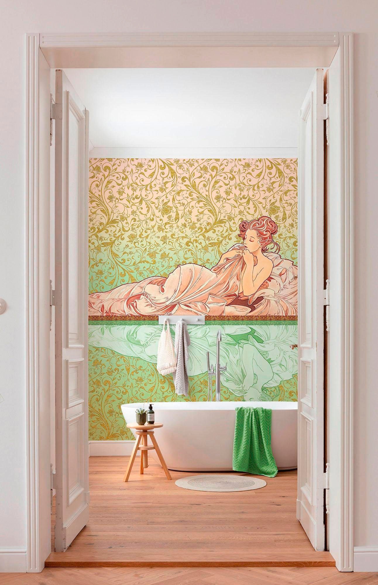 Komar Vliestapete »Digitaldruck Vlies - Réflexion - Größe 200 x 280 cm«, bedruckt, Wohnzimmer, Schlafzimmer