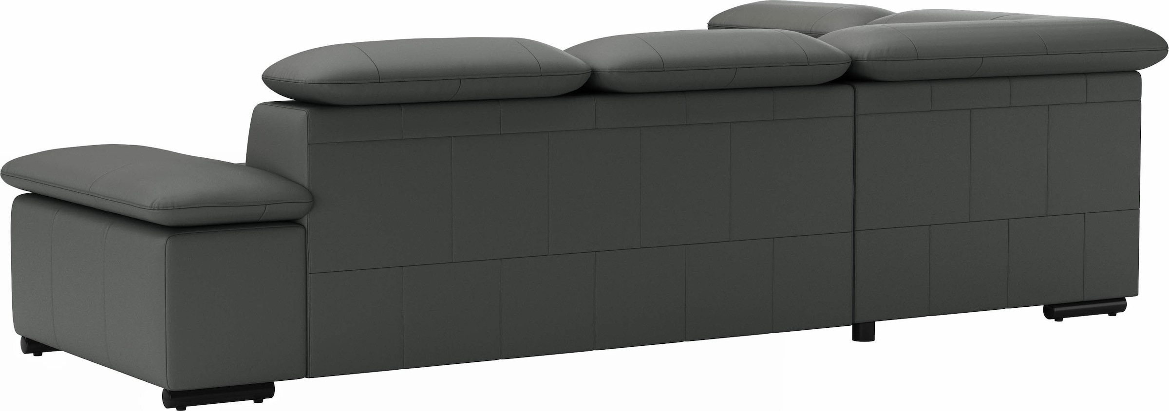 sit&more Ecksofa »Alcudia L-Form«, mit Armteilverstellung, optional Kopfteilverstellung und Bettfunktion