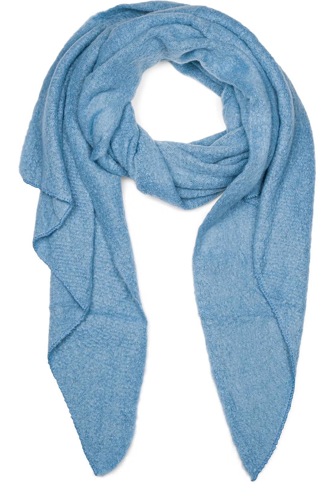 styleBREAKER XXL-Schal »Asymmetrischer unifarbener Web Schal« 1 Stk.