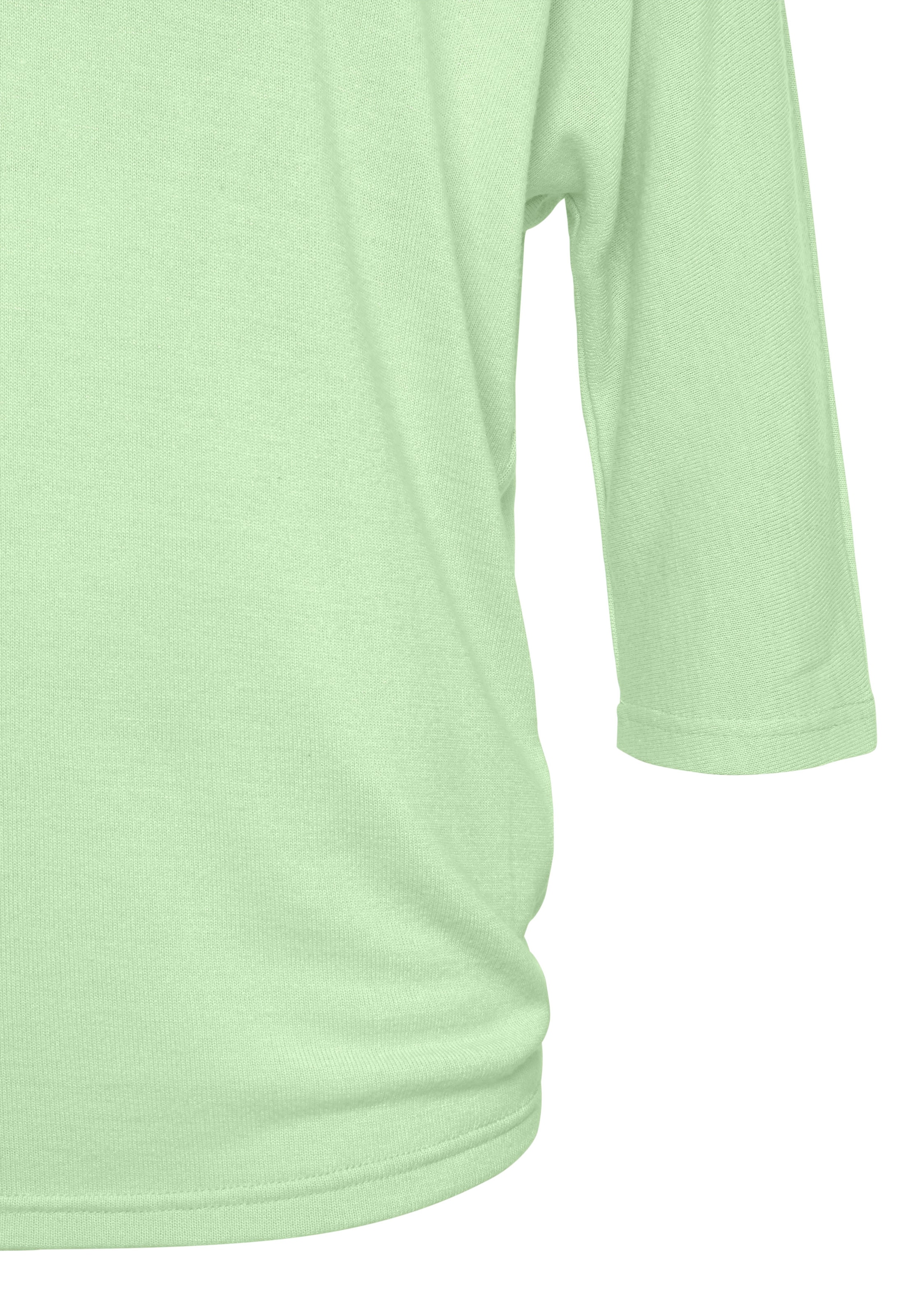 LASCANA 3/4-Arm-Shirt »aus leichter Feinstrickqualität«, mit Fledermausärmeln