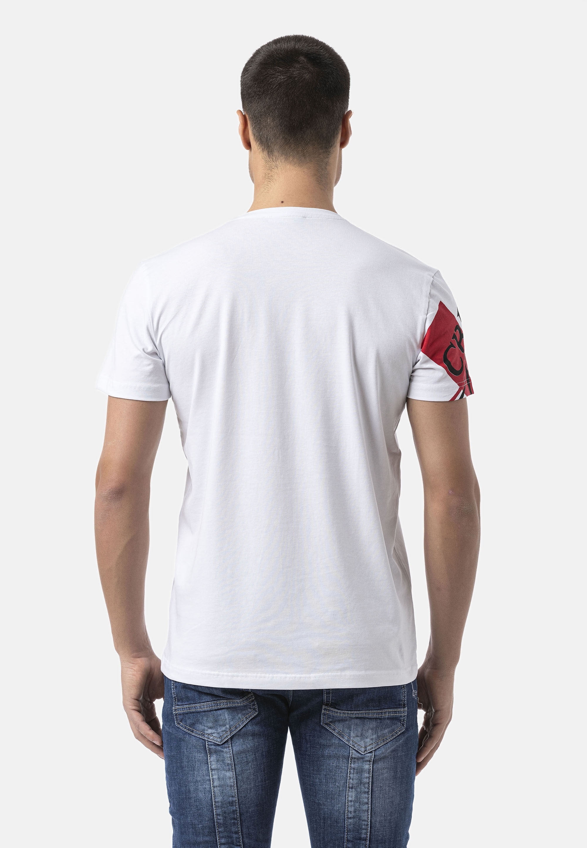 Cipo & Baxx T-Shirt »CT796« Rundhalsausschnitt