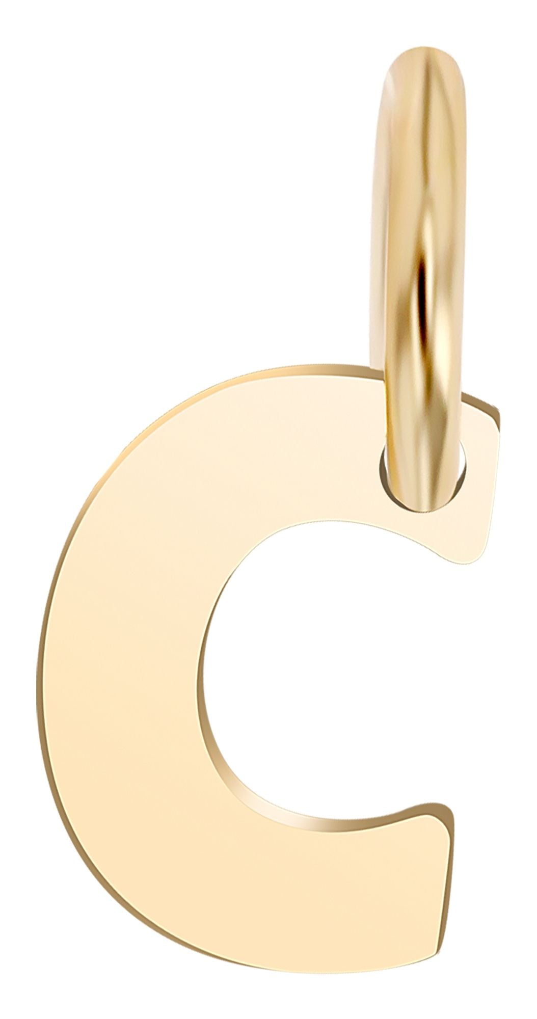 Adelia´s Buchstabenanhänger »Unisex Anhänger ¿ Buchstabe N Buchstabenanhänger aus 375 Gold«