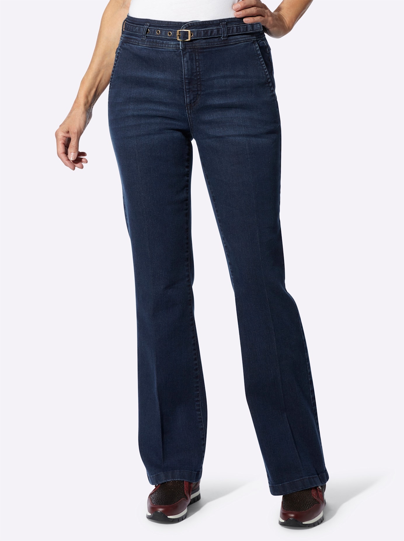 Classic Basics Bootcut-Jeans 1
