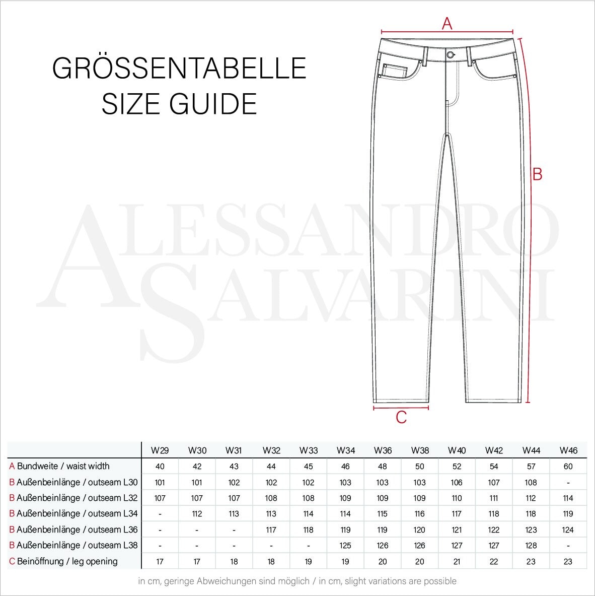 Alessandro Salvarini Regular-fit-Jeans »A. Salvarini Beppo Designer Herren Jeans Hose Basic Jeanshose Comfort Fit«