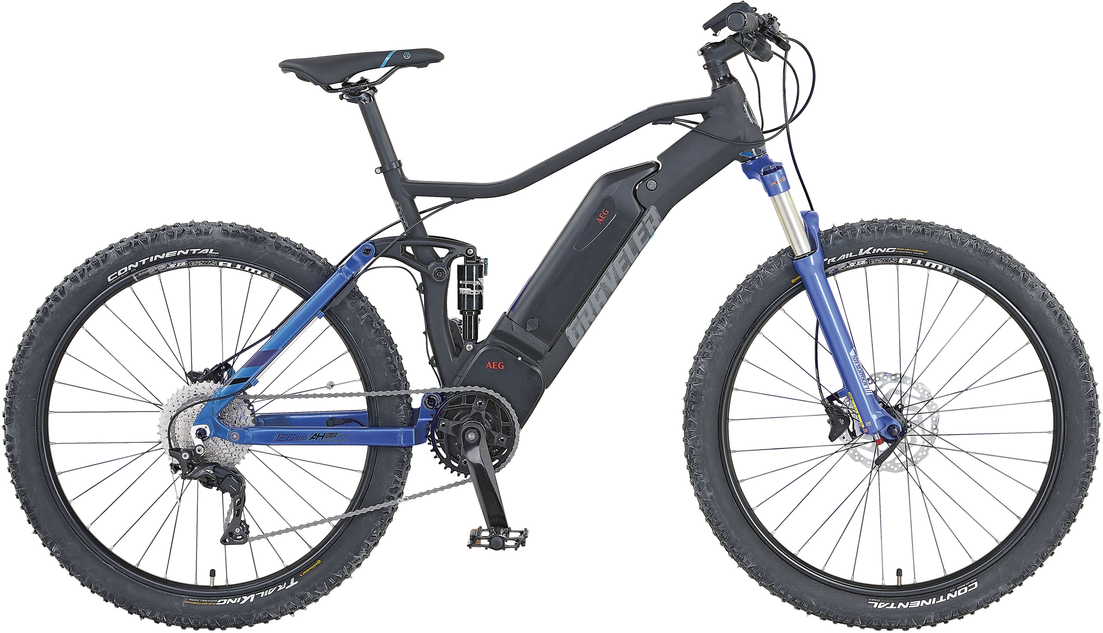 E-Bike »Graveler e8000«, 10 Gang, Shimano, Deore XT, Mittelmotor 250 W