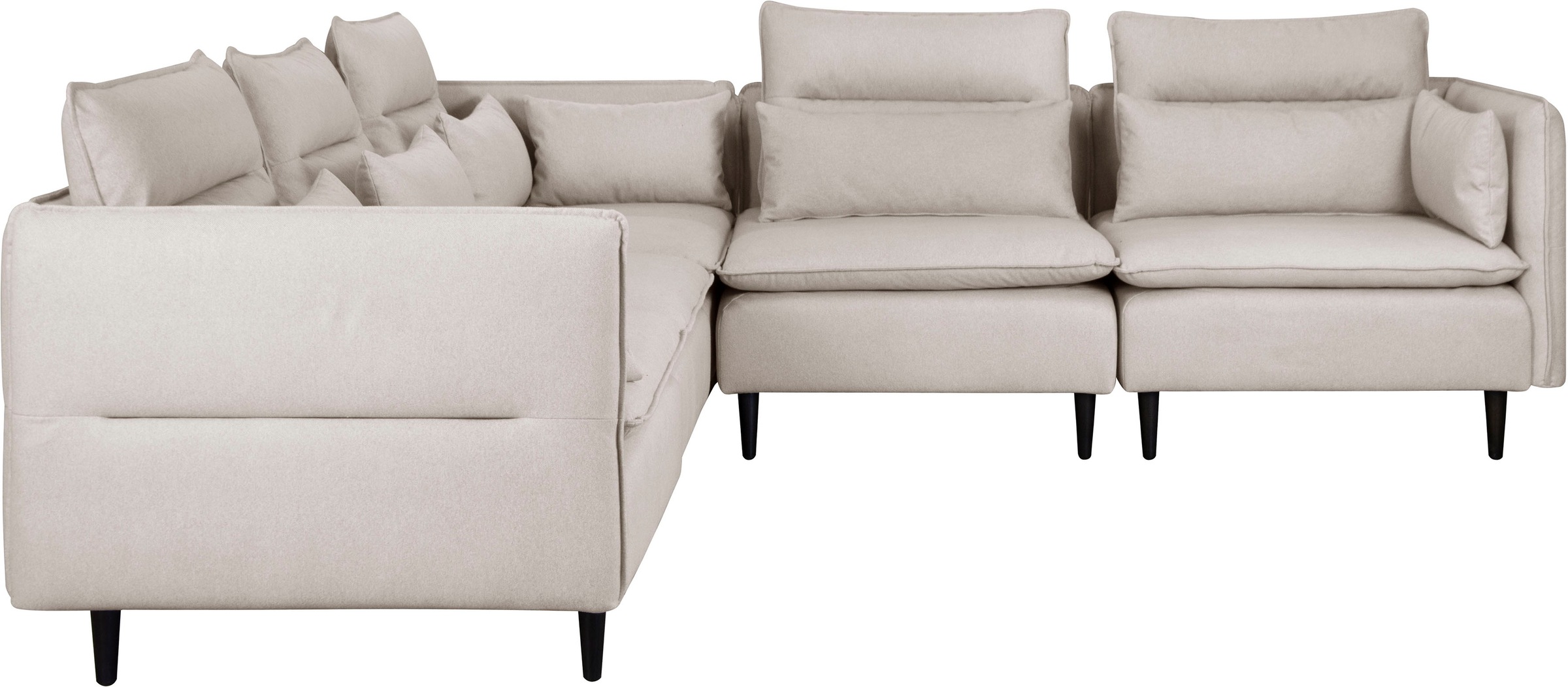 andas Ecksofa »ALVIK L-Form«, zusammengesetzt aus Modulen, erweiterbar mit Modulen der Serie