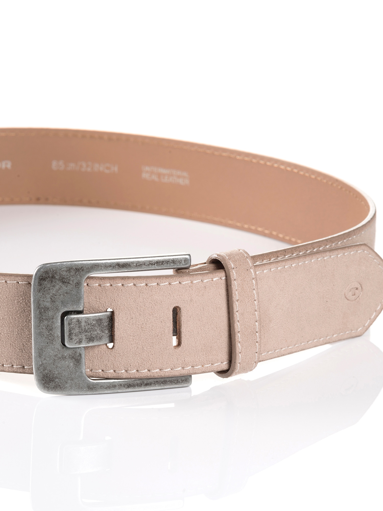 TOM TAILOR Ledergürtel »TTLUCY«, 4 cm breiter Damengürtel, Casual und Jeans Look