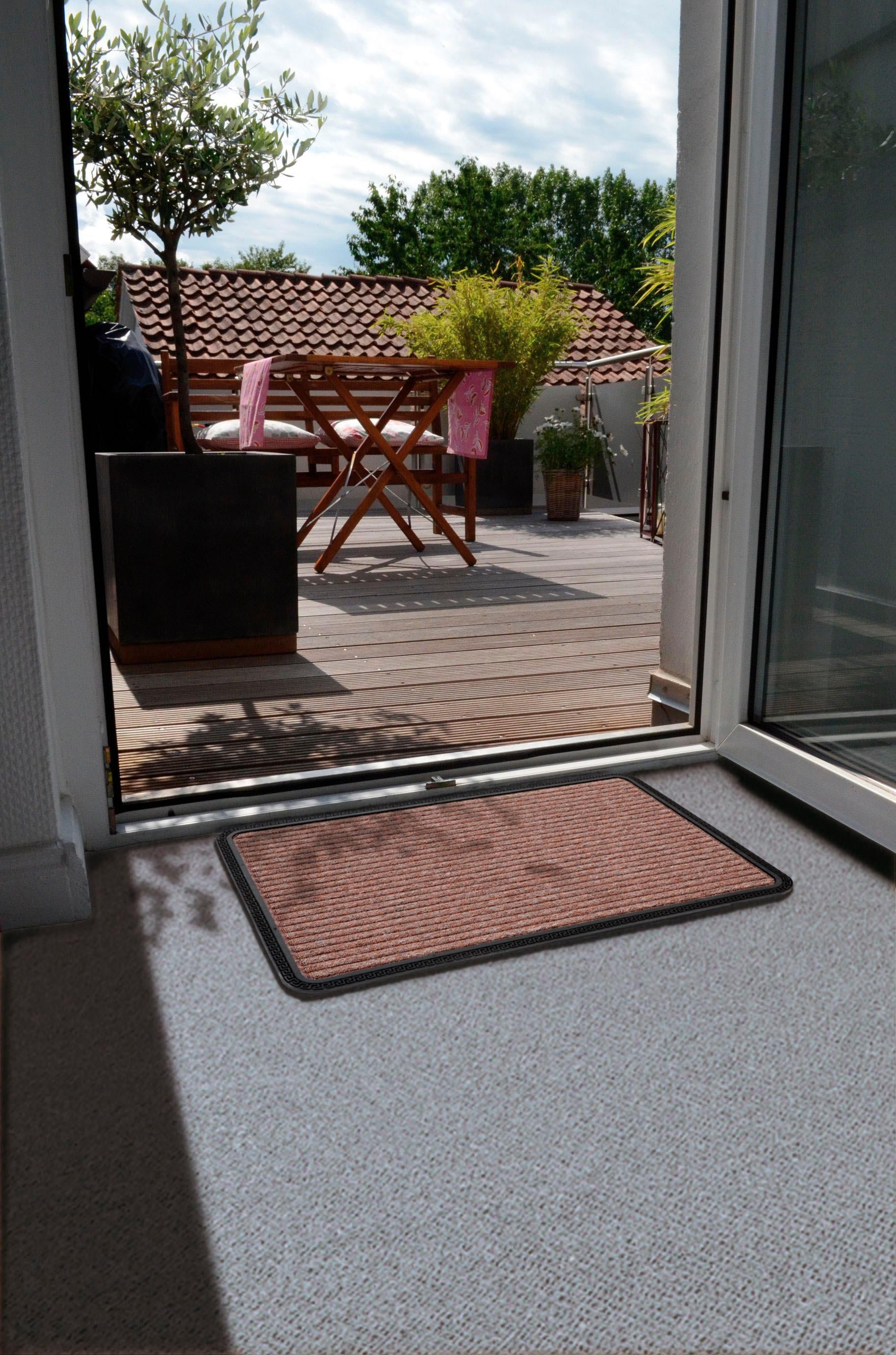 ASTRA Fußmatte »Border Star 1«, rechteckig, 8 mm Höhe, Türmatte, Schmutzfangmatte, In -und Outdoor geeignet