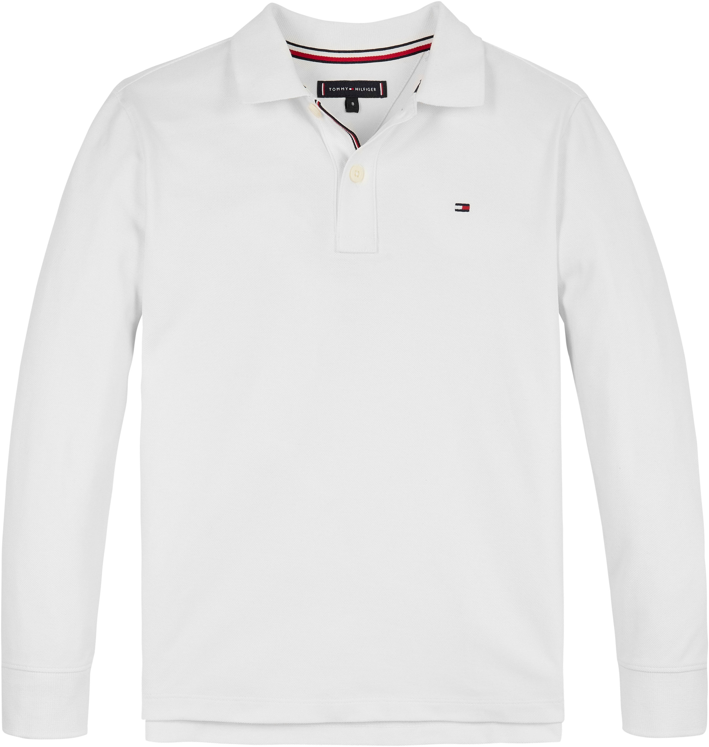 Tommy Hilfiger Poloshirt »ESSENTIAL POLO LS«, Kinder bis 16 Jahre mit Logostickerei