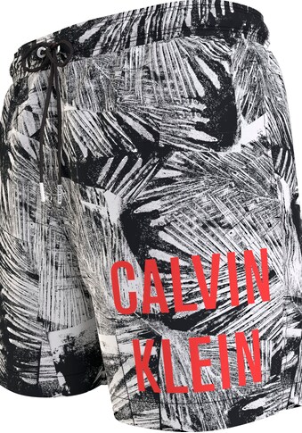 Calvin Klein Swimwear Badehose, in gemusteter Optik kaufen