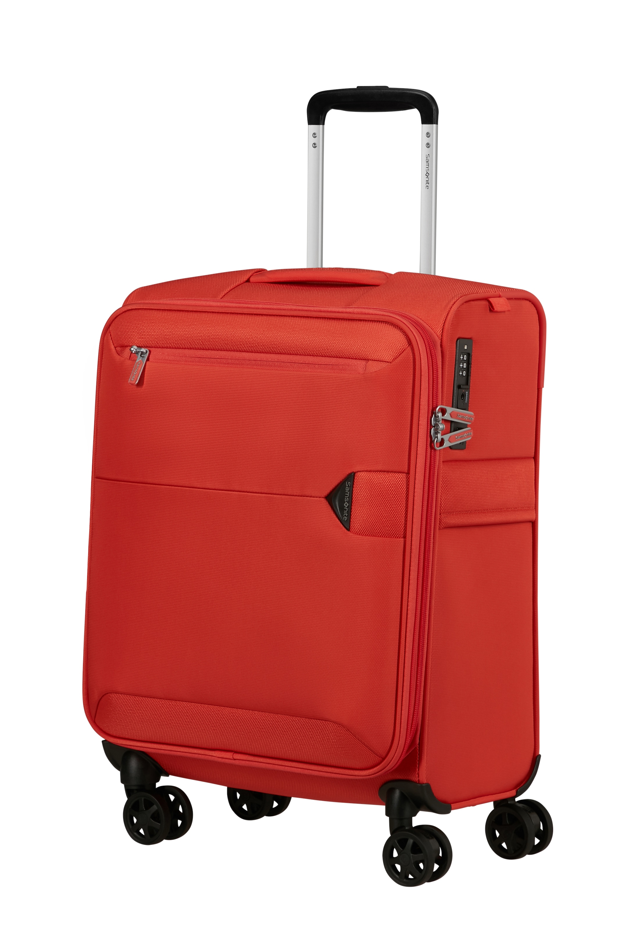 Samsonite Weichgepäck-Trolley »URBIFY, verschiedene Größen« 39 l 4 Rollen aus Recycle-Polyester, mit Kreuzspanngurt, mit Fronttasche