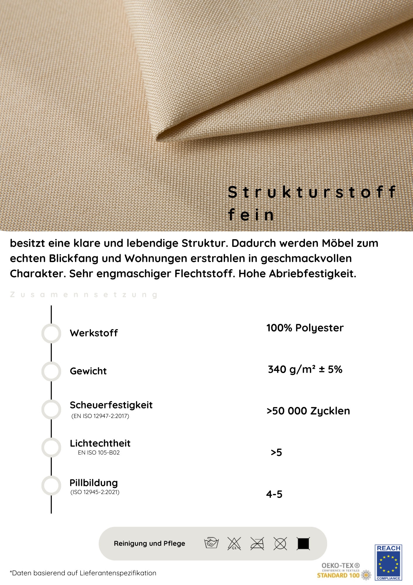 COLLECTION AB Schlafsofa »Tania mit Bettfunktion und Bettkasten«, komfortabler Sitzkomfort: Federkern-Polsterung, inklusive Rückenkissen