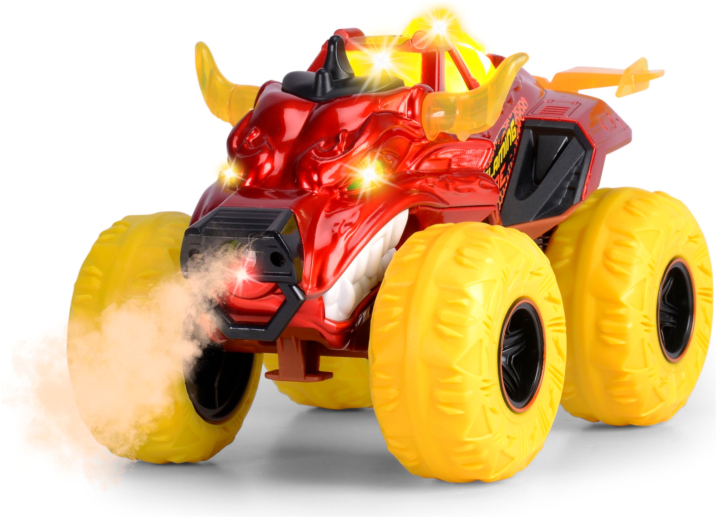 Dickie Toys Spielzeug-Monstertruck »Flaming Fire Monster« mit Licht und Sound