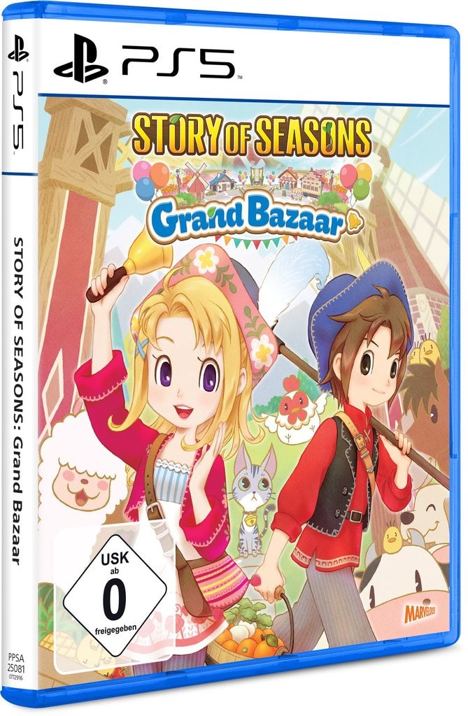 Marvelous Games Spielesoftware »Story of Seasons: Grand Bazaar« PlayStation 5