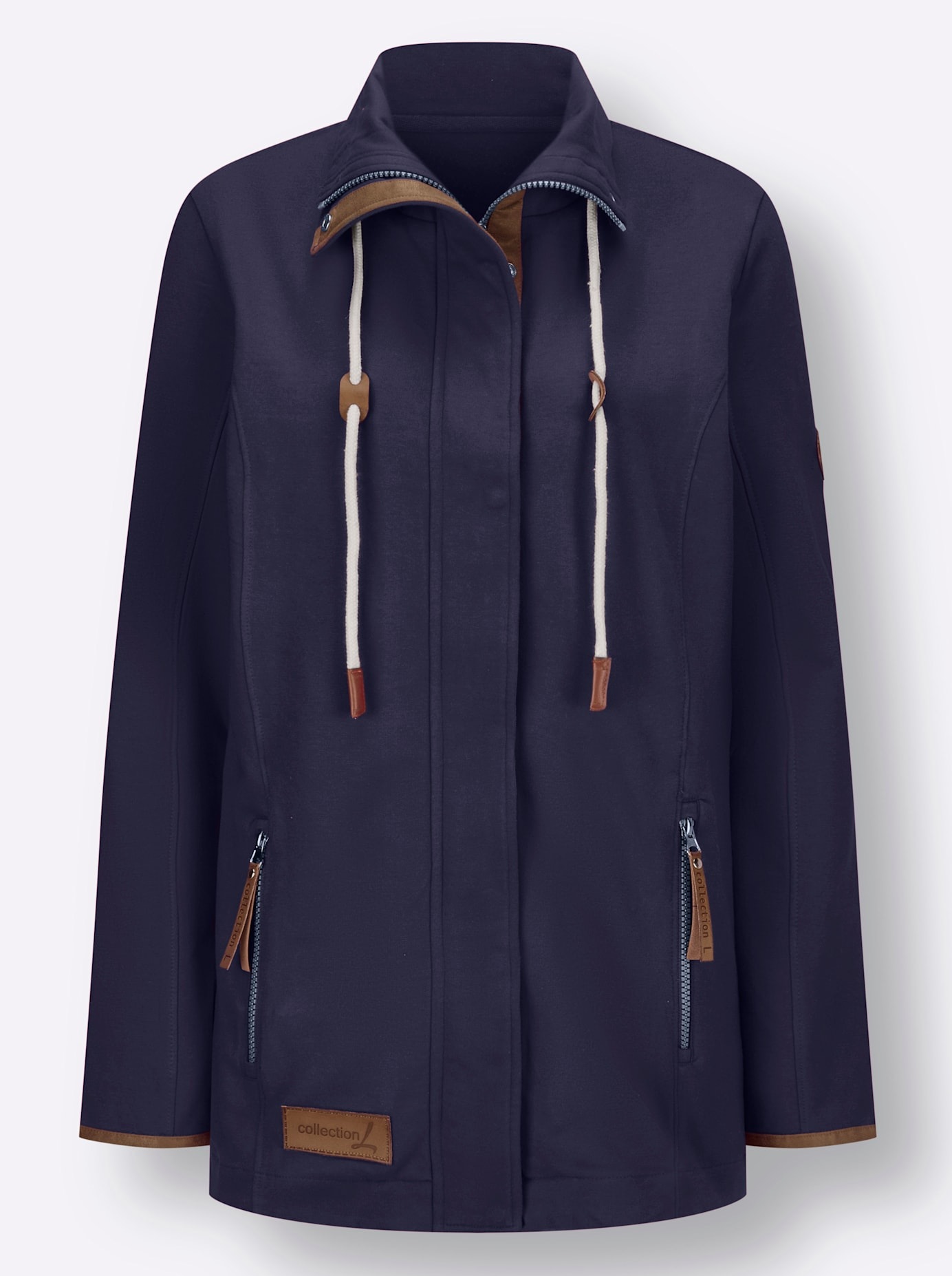 Casual Looks Shirtjacke »Sweatjacke« 1 Stk.