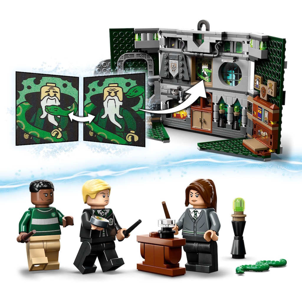 LEGO® Konstruktionsspielsteine »Hausbanner Slytherin (76410), LEGO® Harry Potter«, (349 St.)