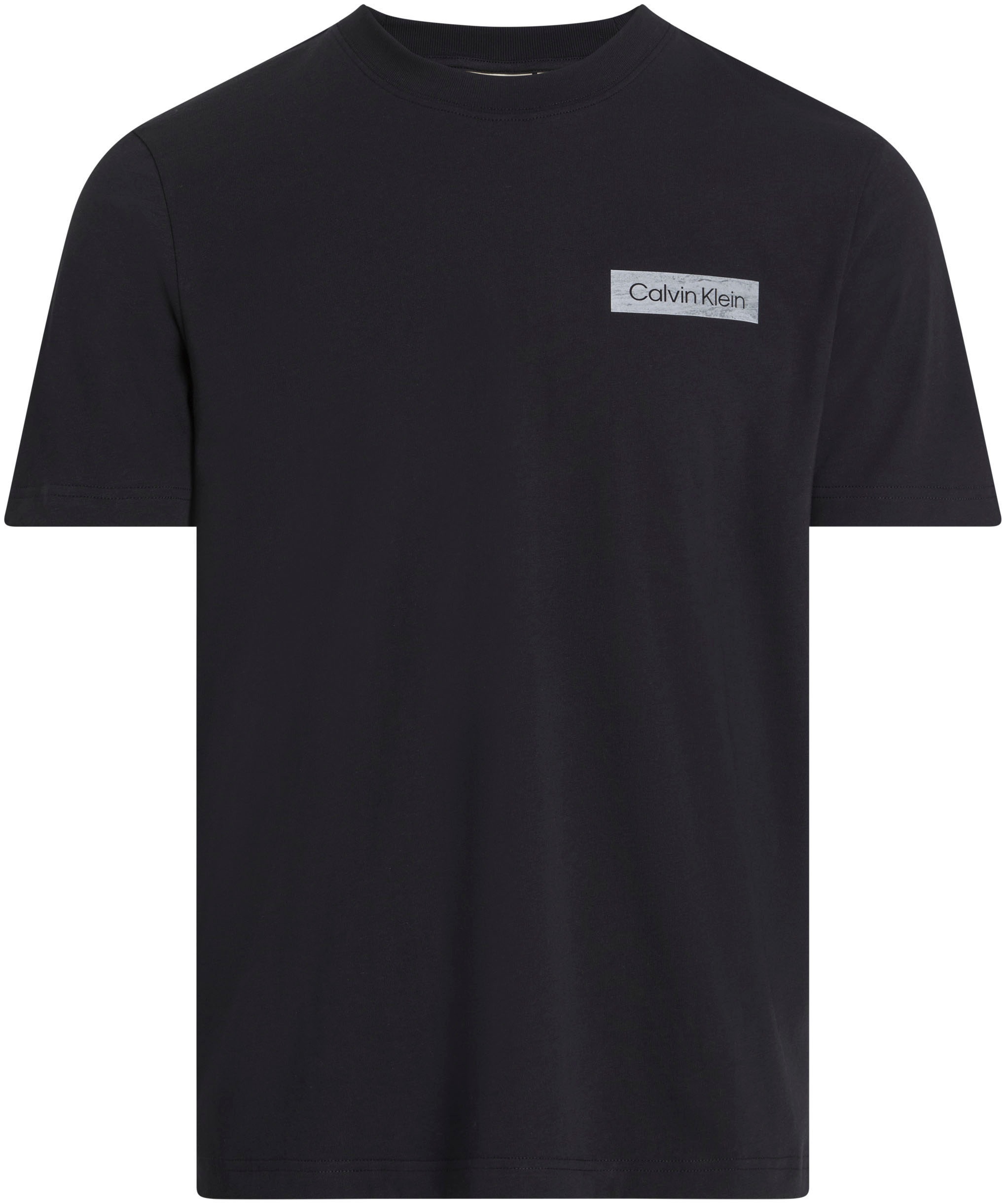 Calvin Klein T-Shirt »RAISED CONCRETE LOGO T-SHIRT«, mit Logoschriftzug