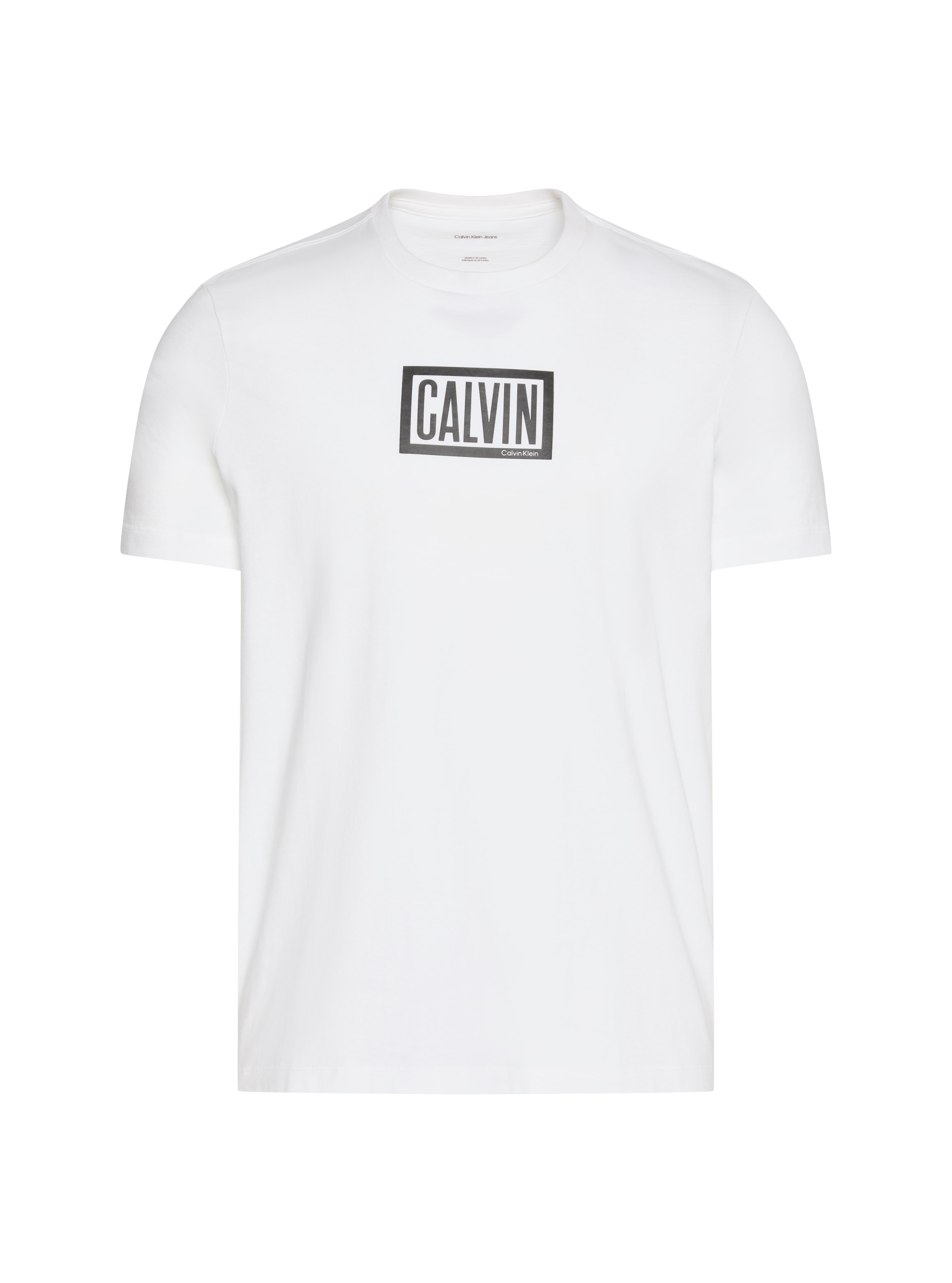 Calvin Klein Jeans T-Shirt »BOXED CALVIN GRAPHIC TEE« Regular fit, Druck