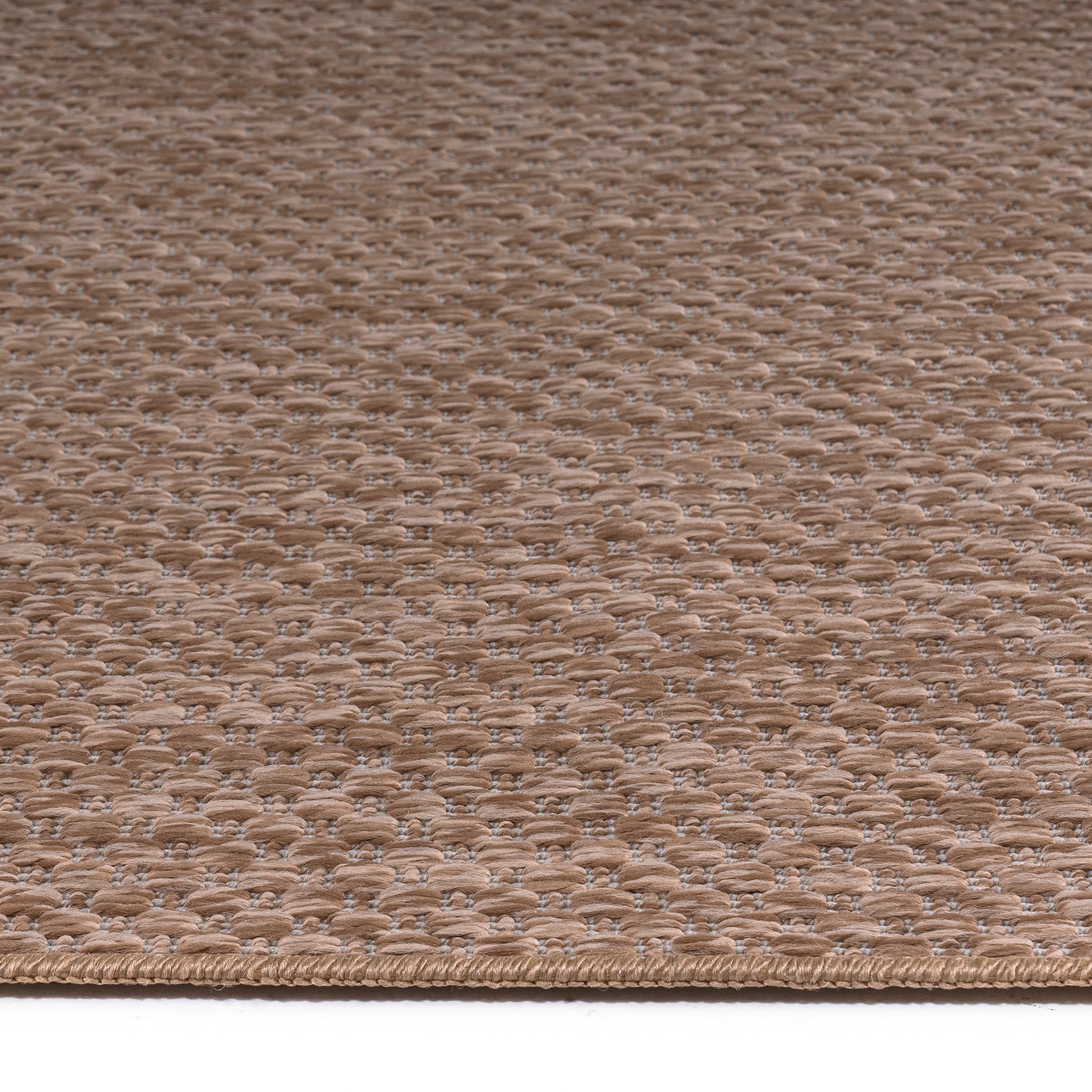 my home Teppich »Rhodos, In-und Outdoor geeignet«, rechteckig, 3 mm Höhe, Sisal-Optik, Wetterfest & UV-beständig, Wohnzimmer, Balkon, Camping