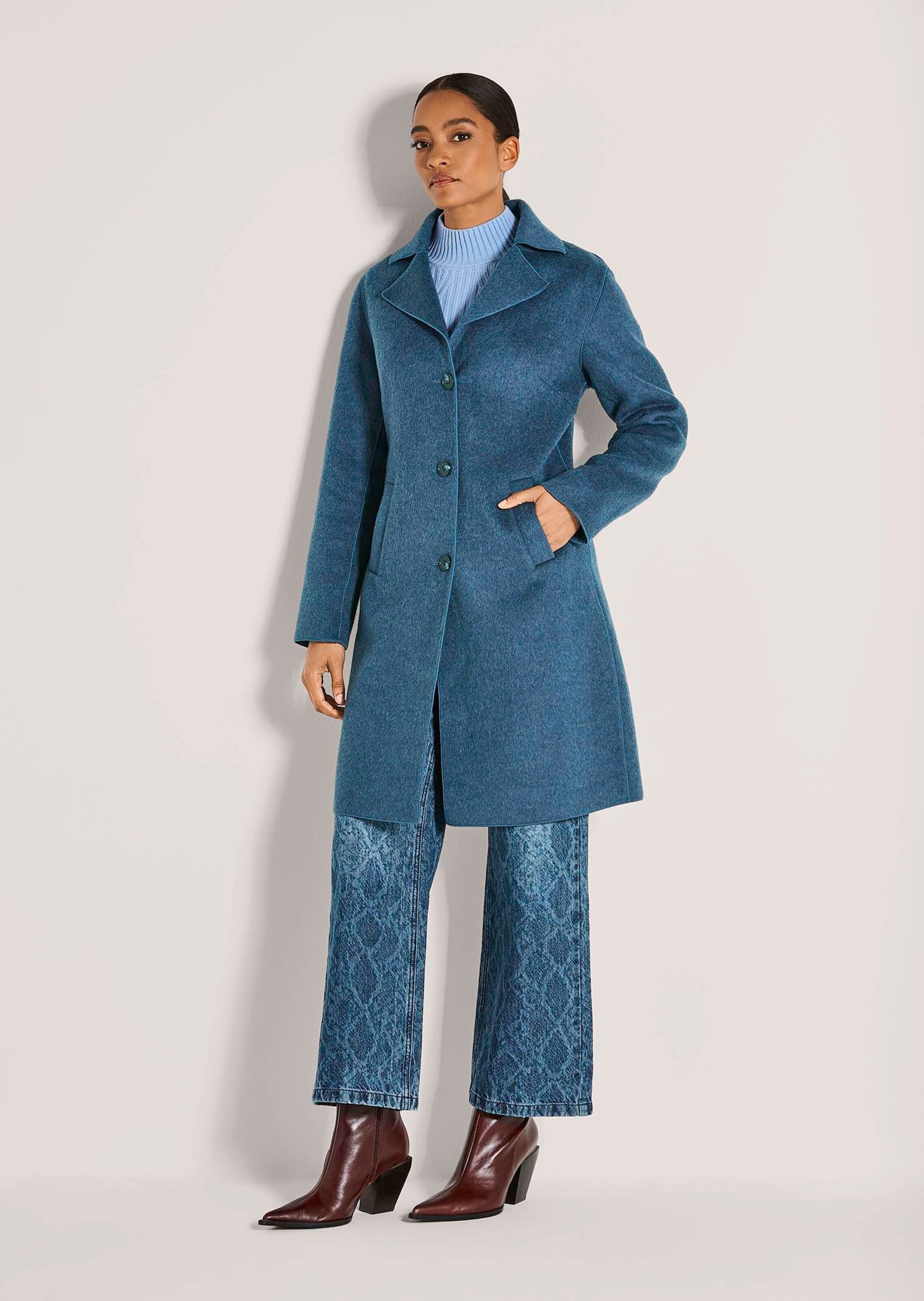 MADELEINE Langmantel »Doubleface-Mantel Doubleface-Mantel mit Bindegürtel«