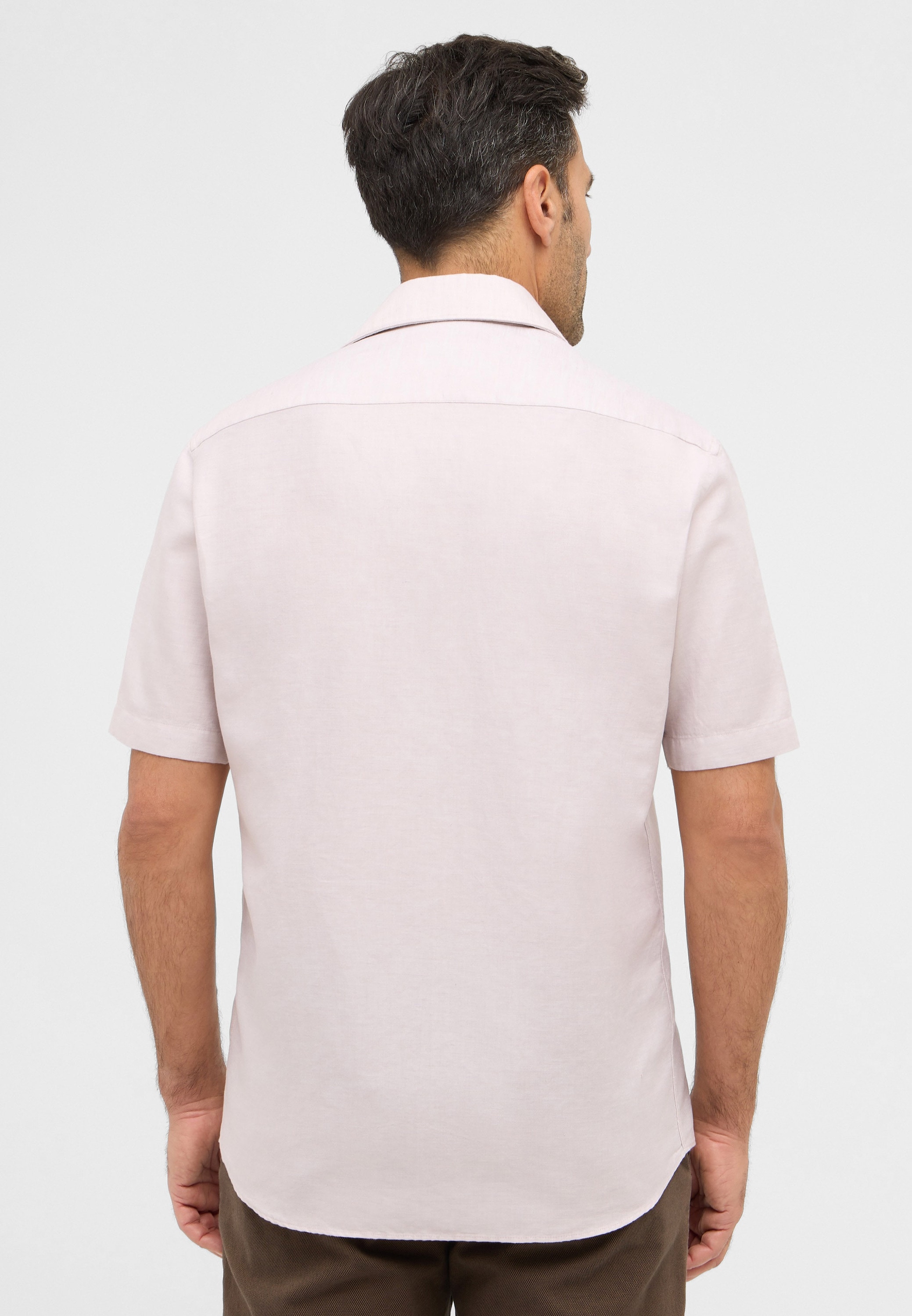 Eterna Kurzarmhemd »MODERN FIT« EASY IRON (bügelleicht)