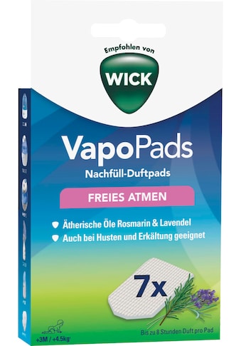 Inhalations-Zusatz »VapoPads Rosmarin & Lavendel - VBR«, (Packung, 7 tlg.)