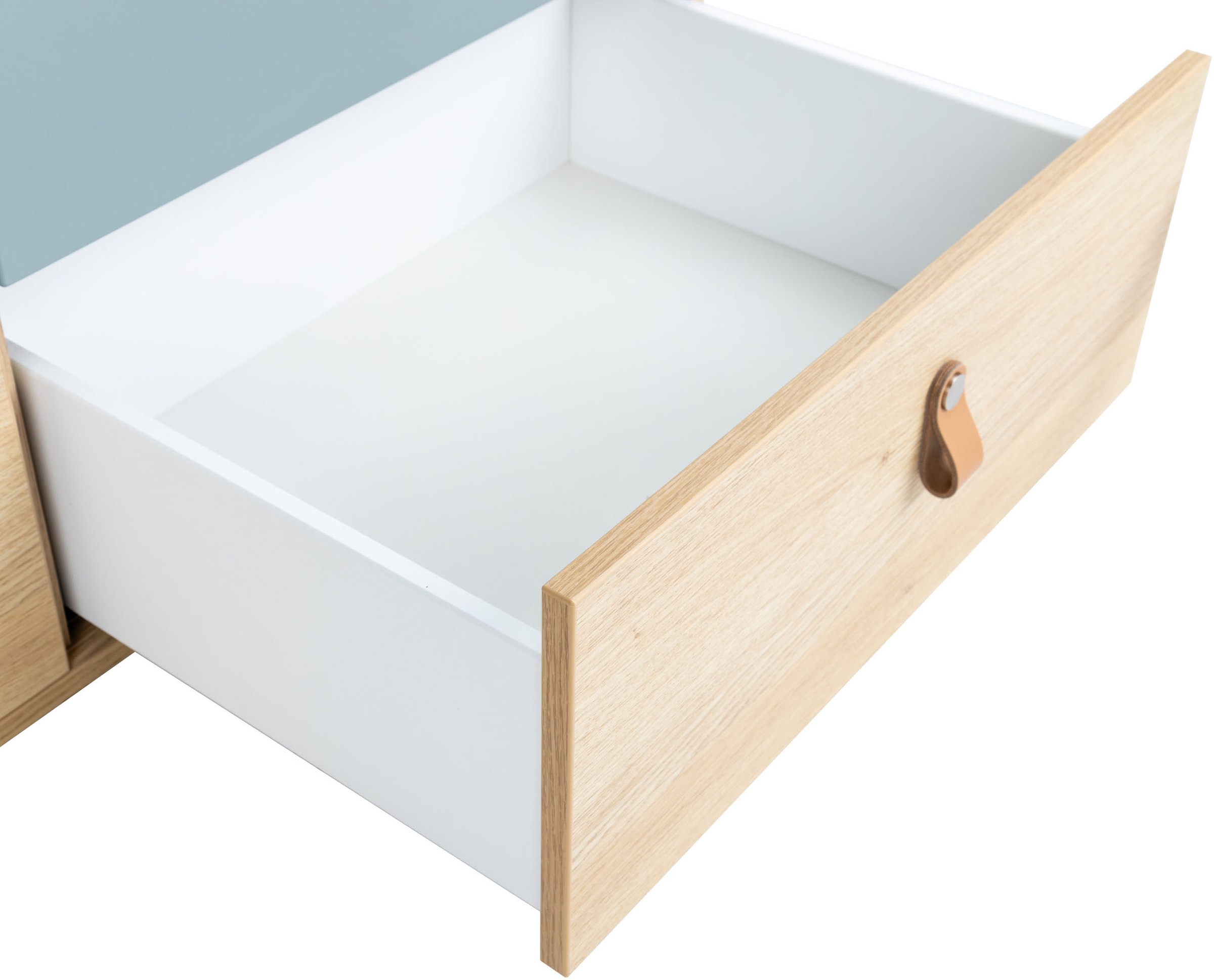 arthur berndt Babymöbel-Set »Babyzimmer-Set »Roofy« 2-teilig«, (Spar-Set, 2 tlg., Babymöbel-Set »Roofy« Kinderbett und Wickelkommode)