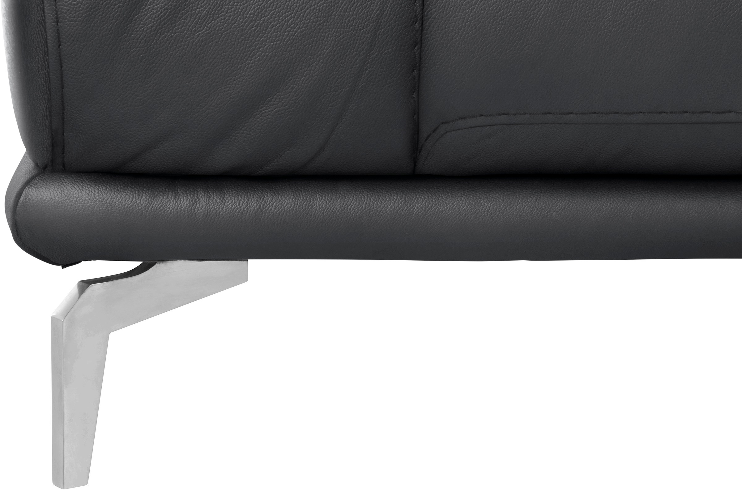 W.SCHILLIG 2,5-Sitzer »montanaa«, mit Metallfüßen in Chrom glänzend, Breite 212 cm