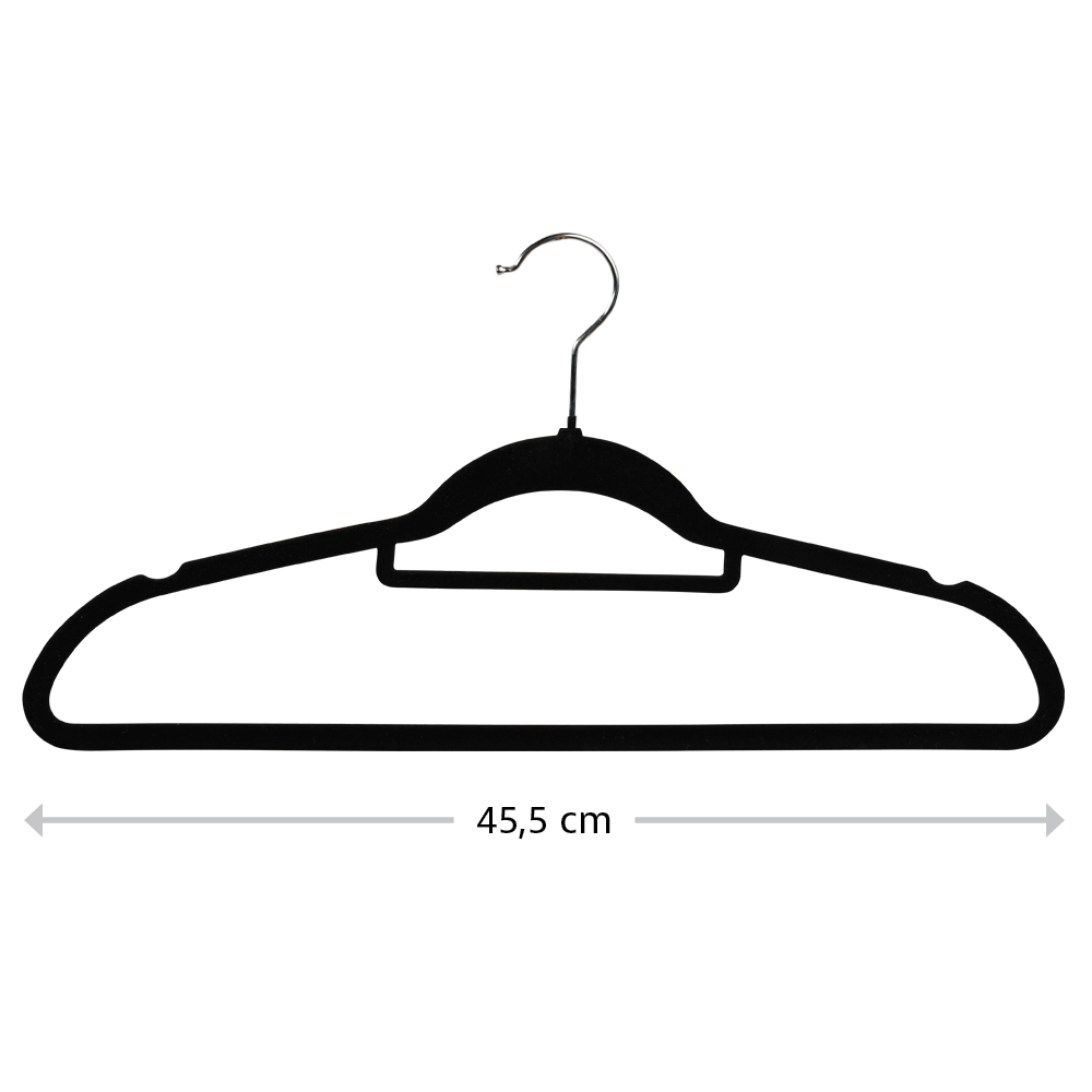 KESPER® Kleiderbügel »für Blusen, Hosen & Jacken, 25er Set« Breite ca. 45,5 cm