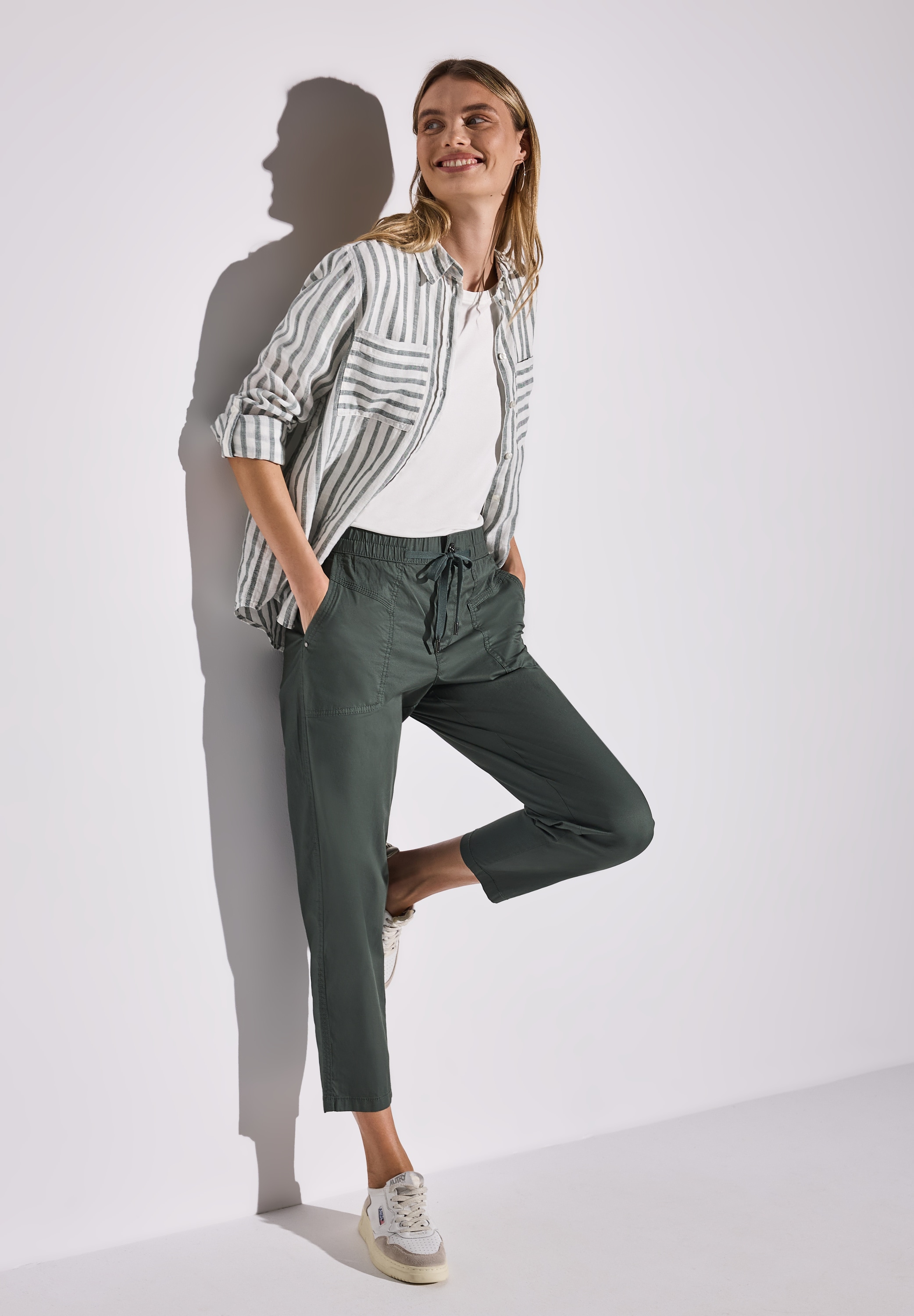 STREET ONE Stoffhose »Style Bonny«, im Cargo Look