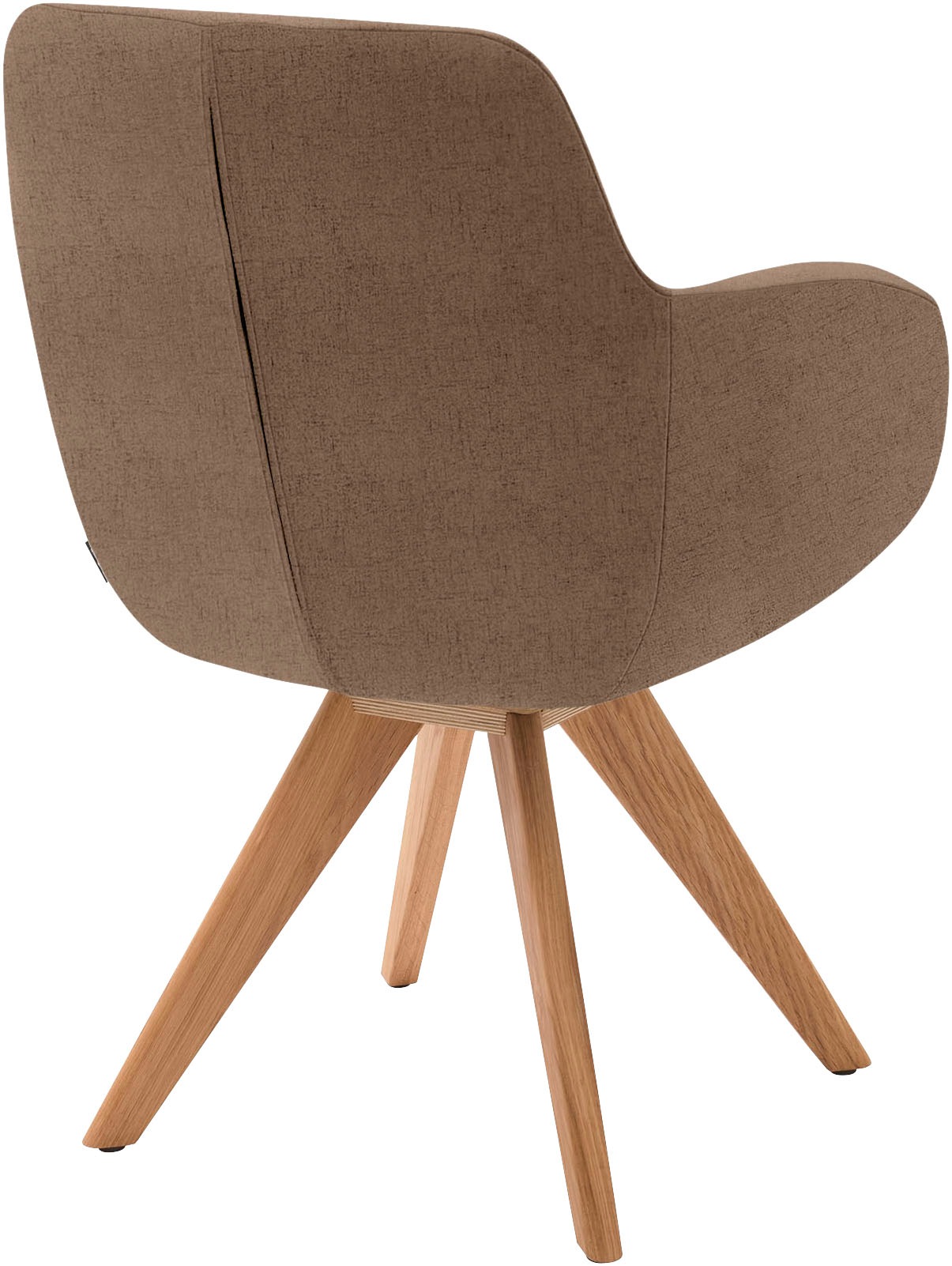 Musterring Esszimmerstuhl »Tavia« (Set) 2 Stk.Stativgestell Wildeiche massiv, Drehfunktion optional, diverse Farben