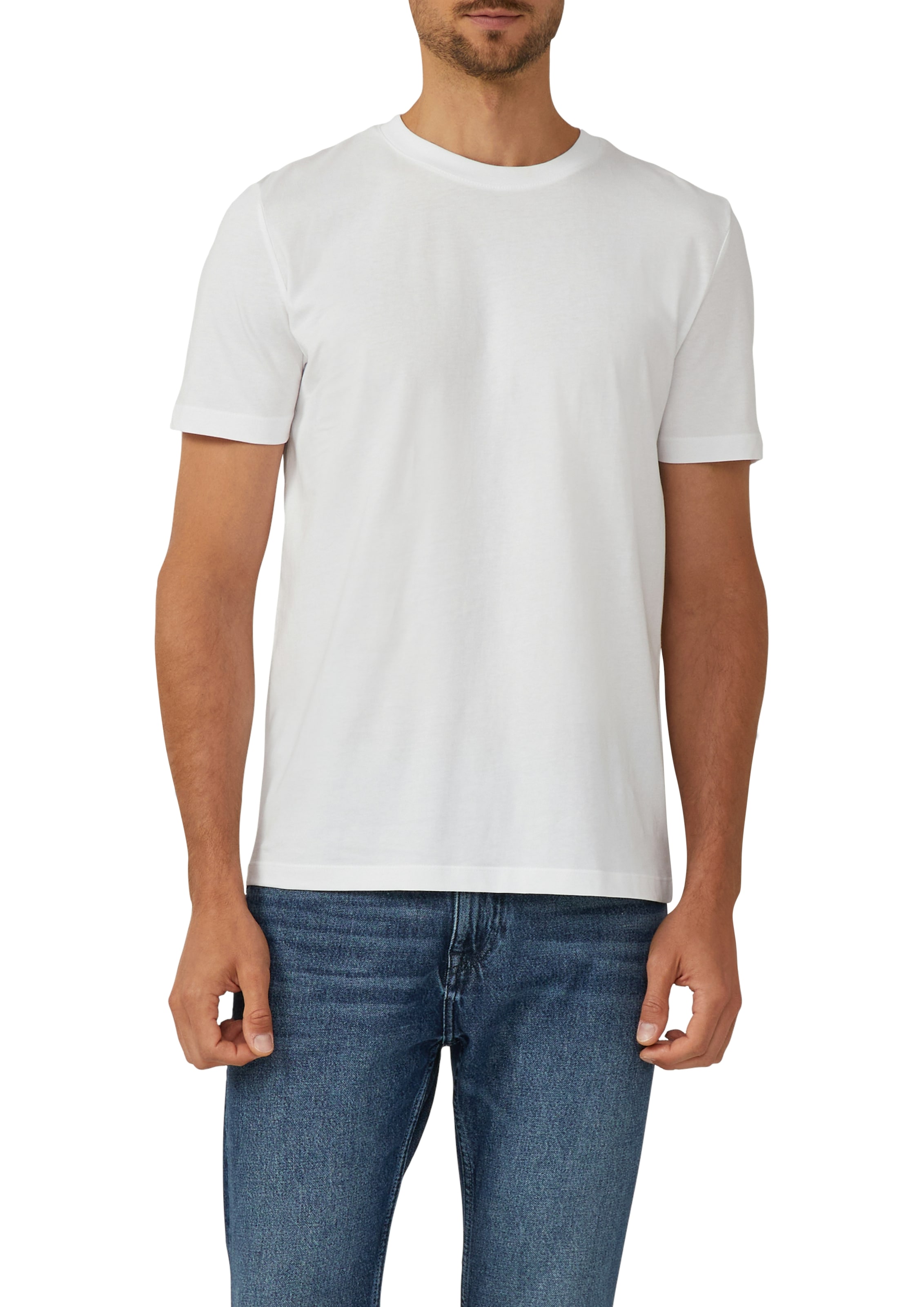 s.Oliver T-Shirt, 5er Pack mit Rundhals