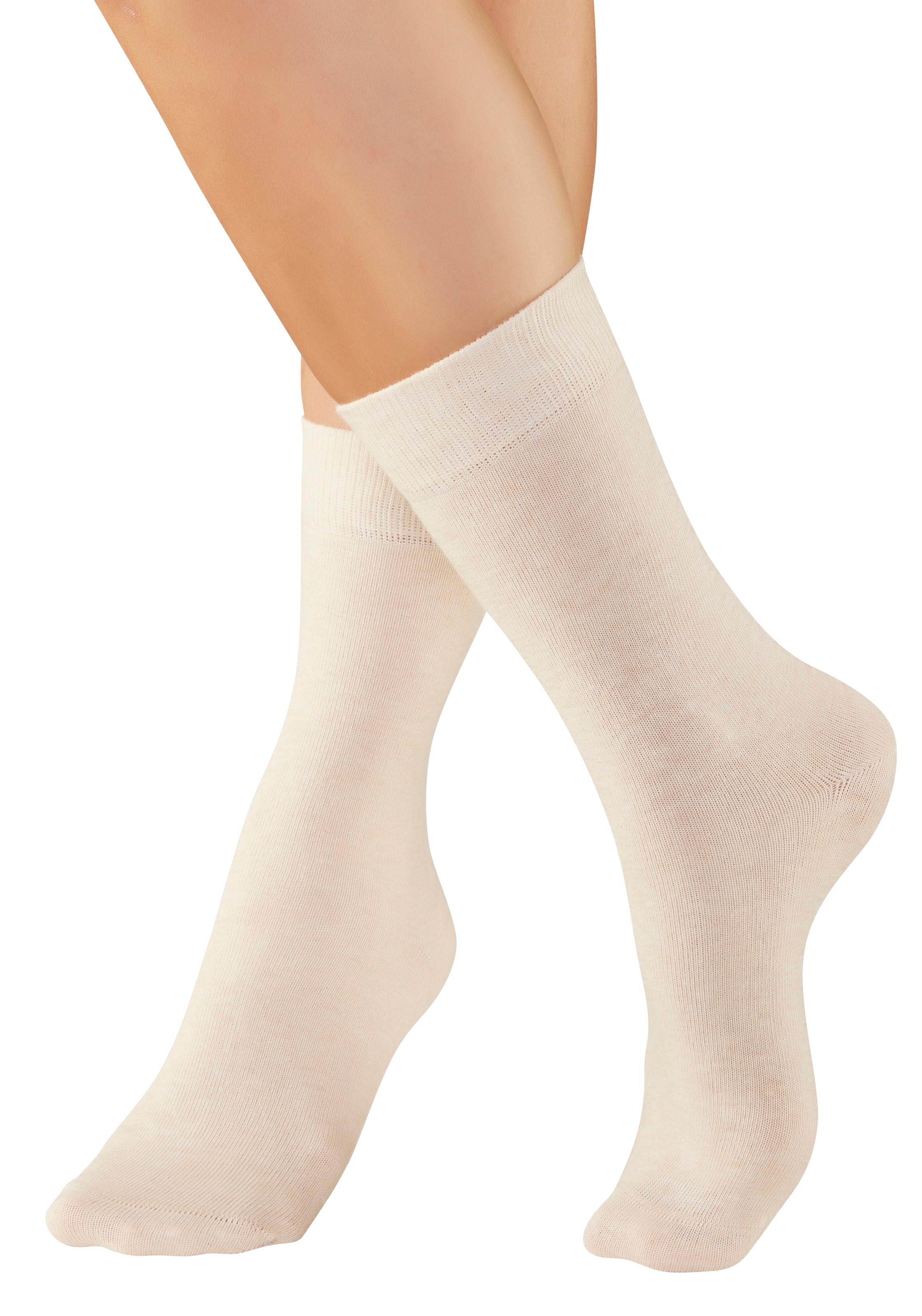 H.I.S Freizeitsocken Packung, 10 Stk. tlg. mit weichen Rippbündchen