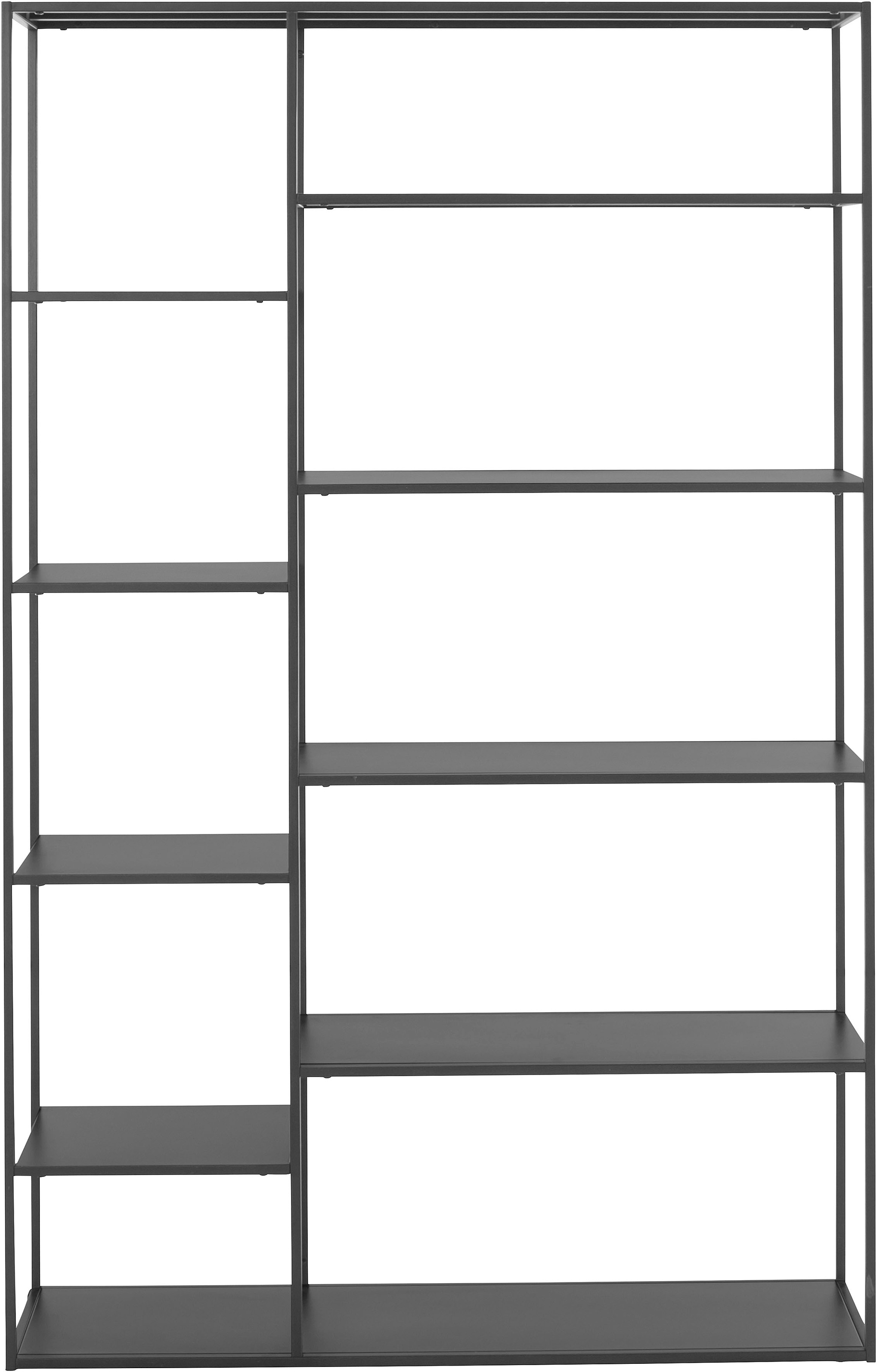 andas Bücherregal »Kristofer«, aus Metall, in verschiedenen Farbvarianten und Größen, Breite 120 cm